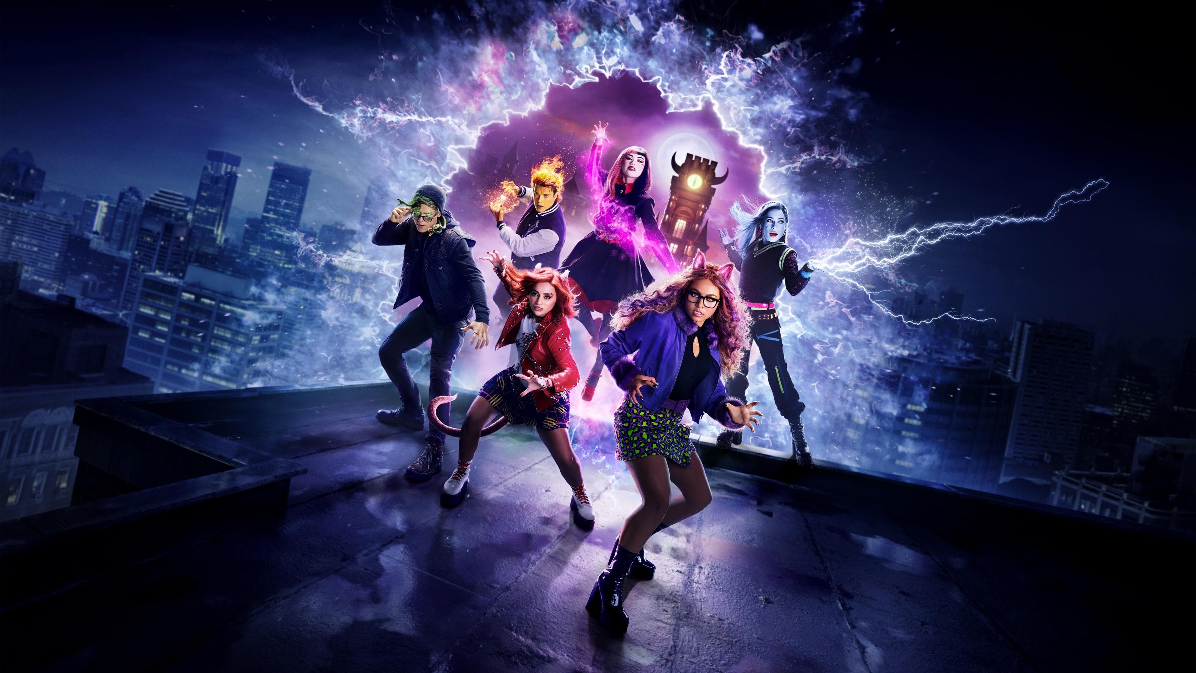 Póster oficial de la película Monster High 2 en alta calidad HD 4K