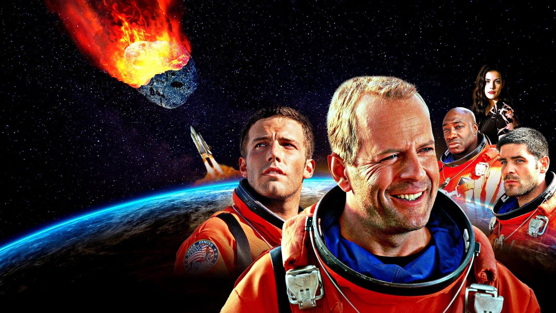 Póster oficial de la película Armageddon en alta calidad HD 4K