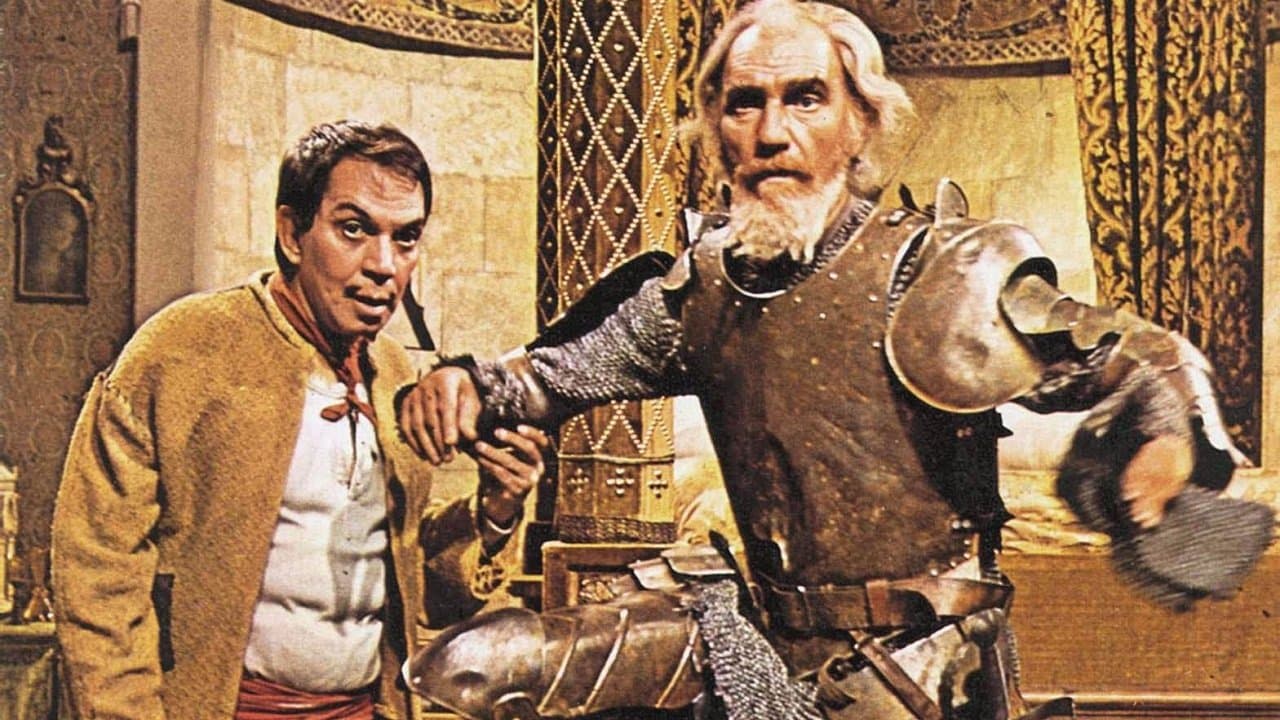 Póster oficial de la película Cantinflas Don Quijote cabalga de nuevo en alta calidad HD 4K