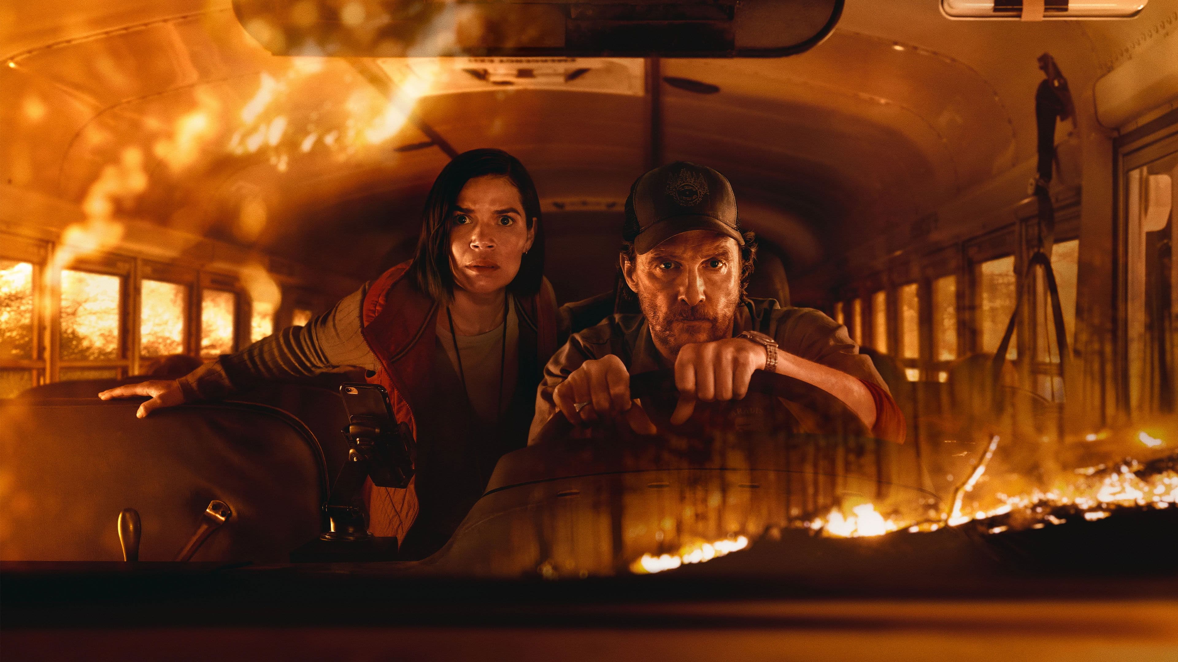 Póster oficial de la película A través del fuego en alta calidad HD 4K
