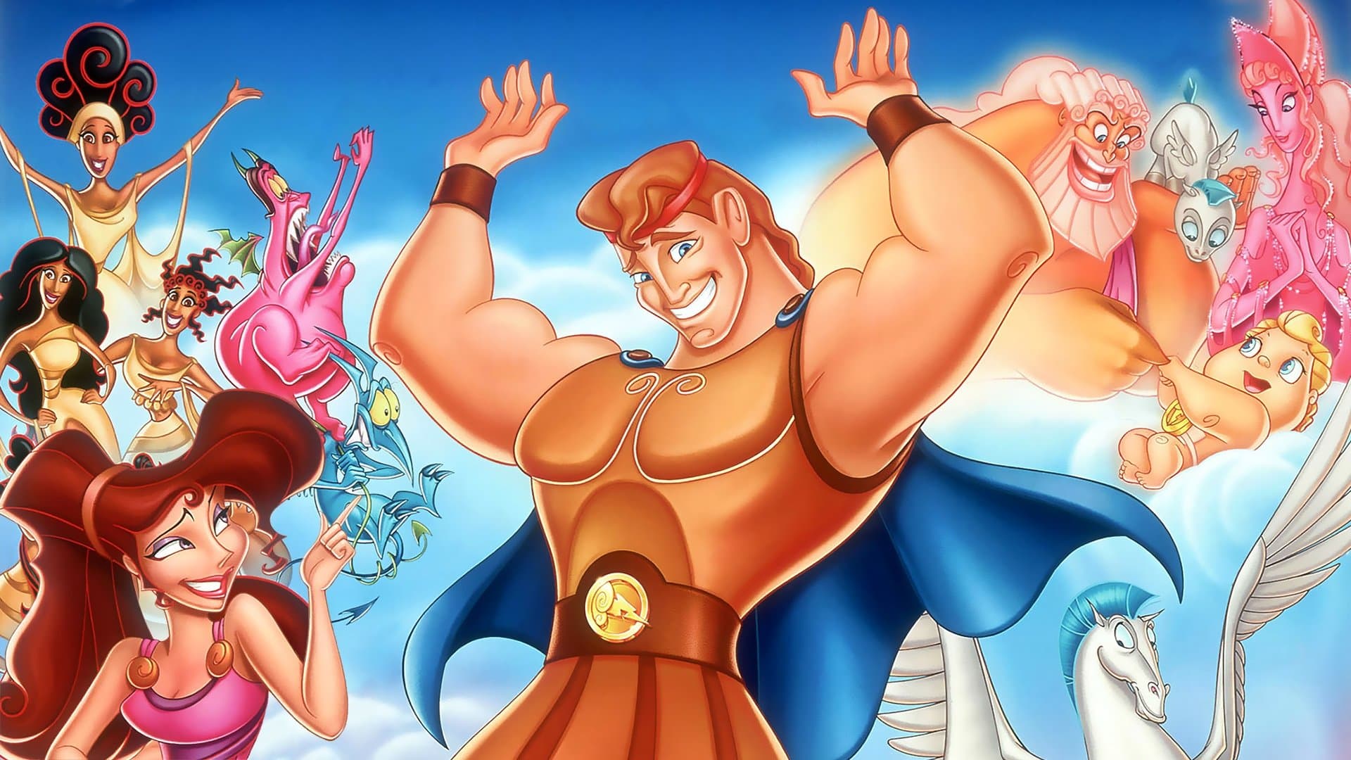 Póster oficial de la película Hércules en alta calidad HD 4K