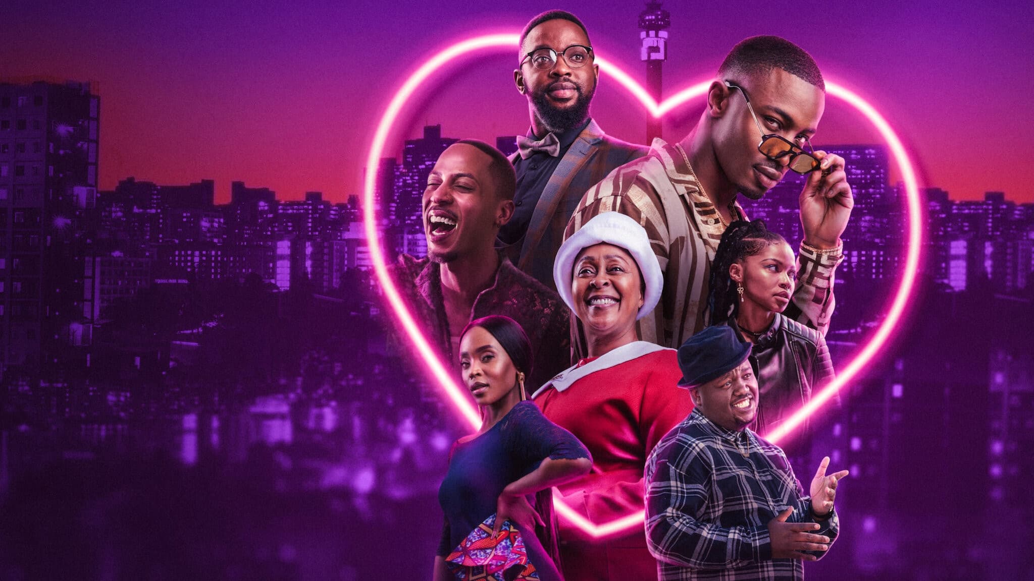 Póster oficial de la película Una historia de amor en Soweto en alta calidad HD 4K