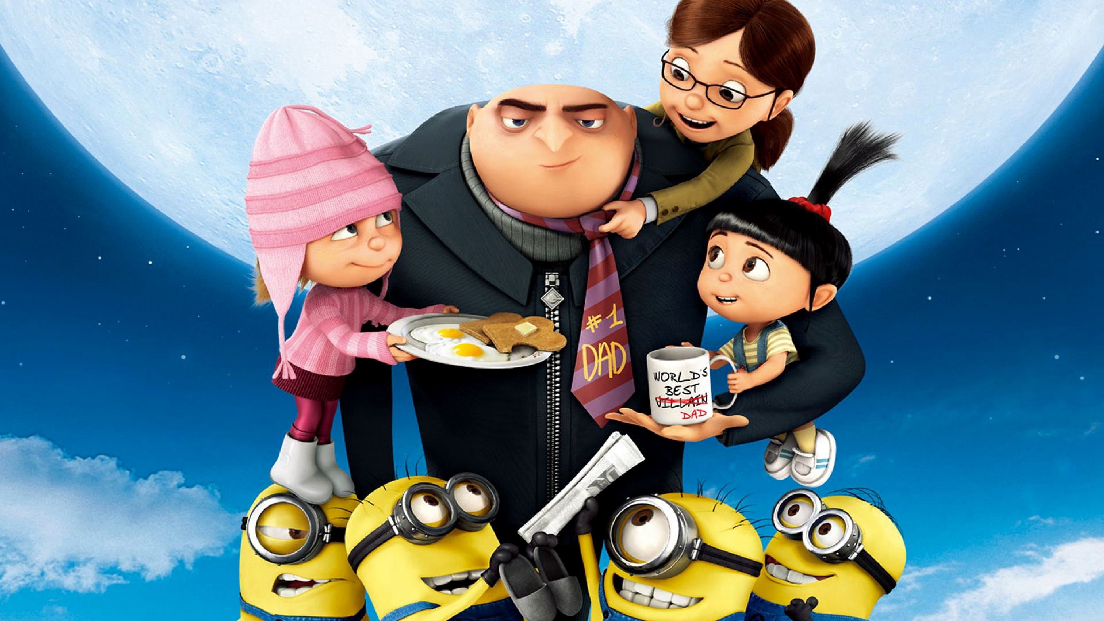Póster oficial de la película Gru, mi villano favorito en alta calidad HD 4K
