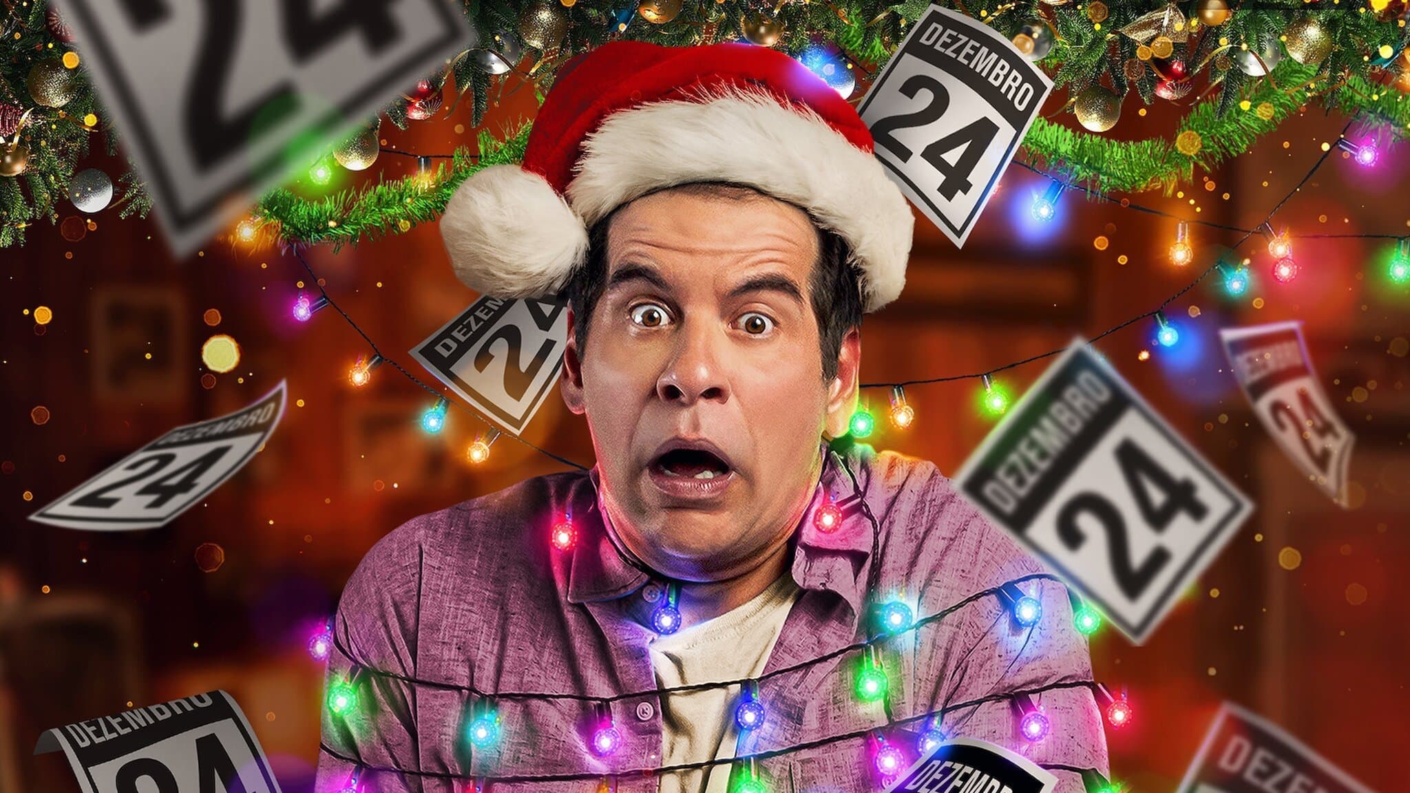 Póster oficial de la película La nochebuena es mi condena en alta calidad HD 4K