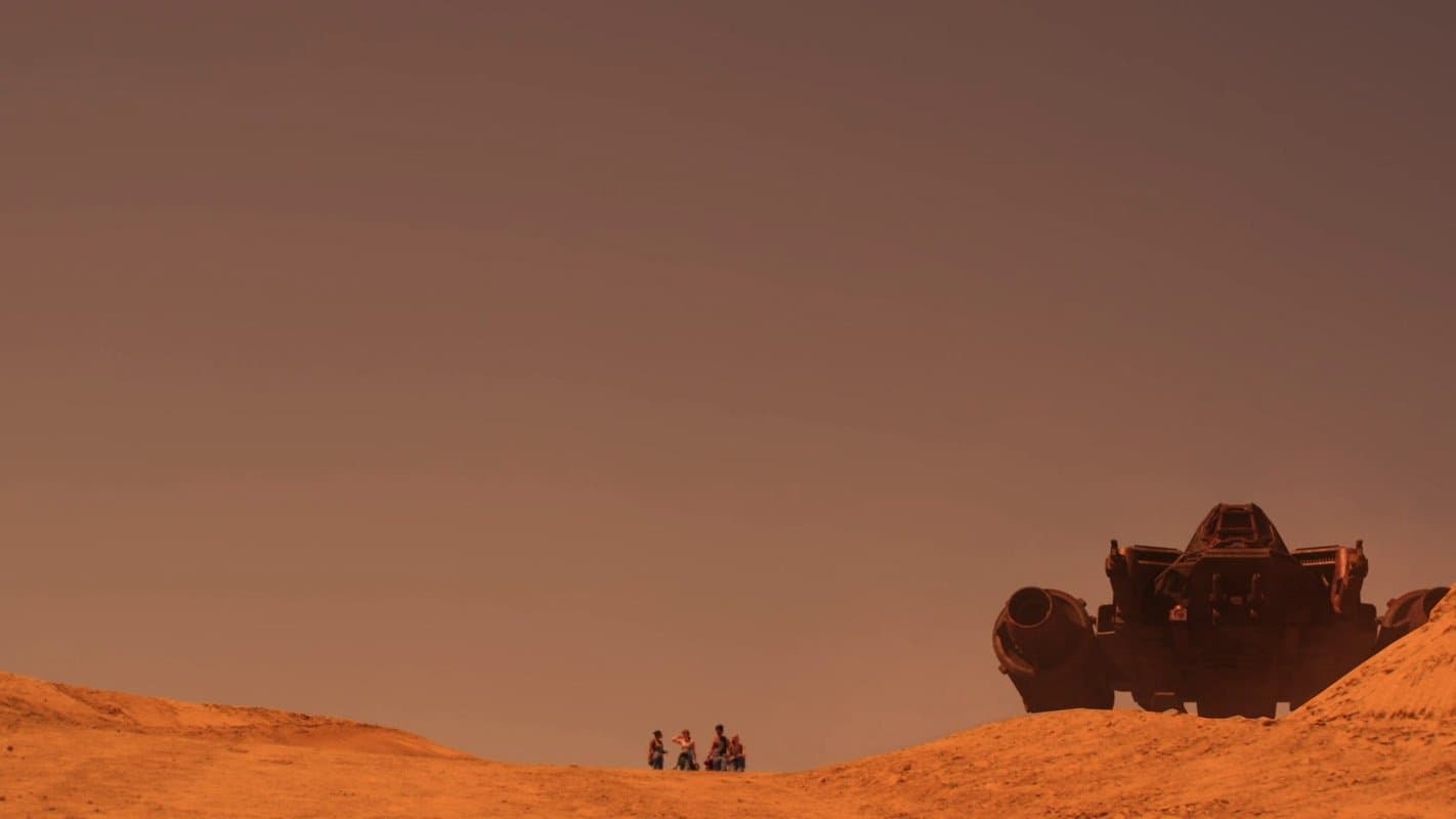 Póster oficial de la película Exoplaneta Dune en Peligro en alta calidad HD 4K