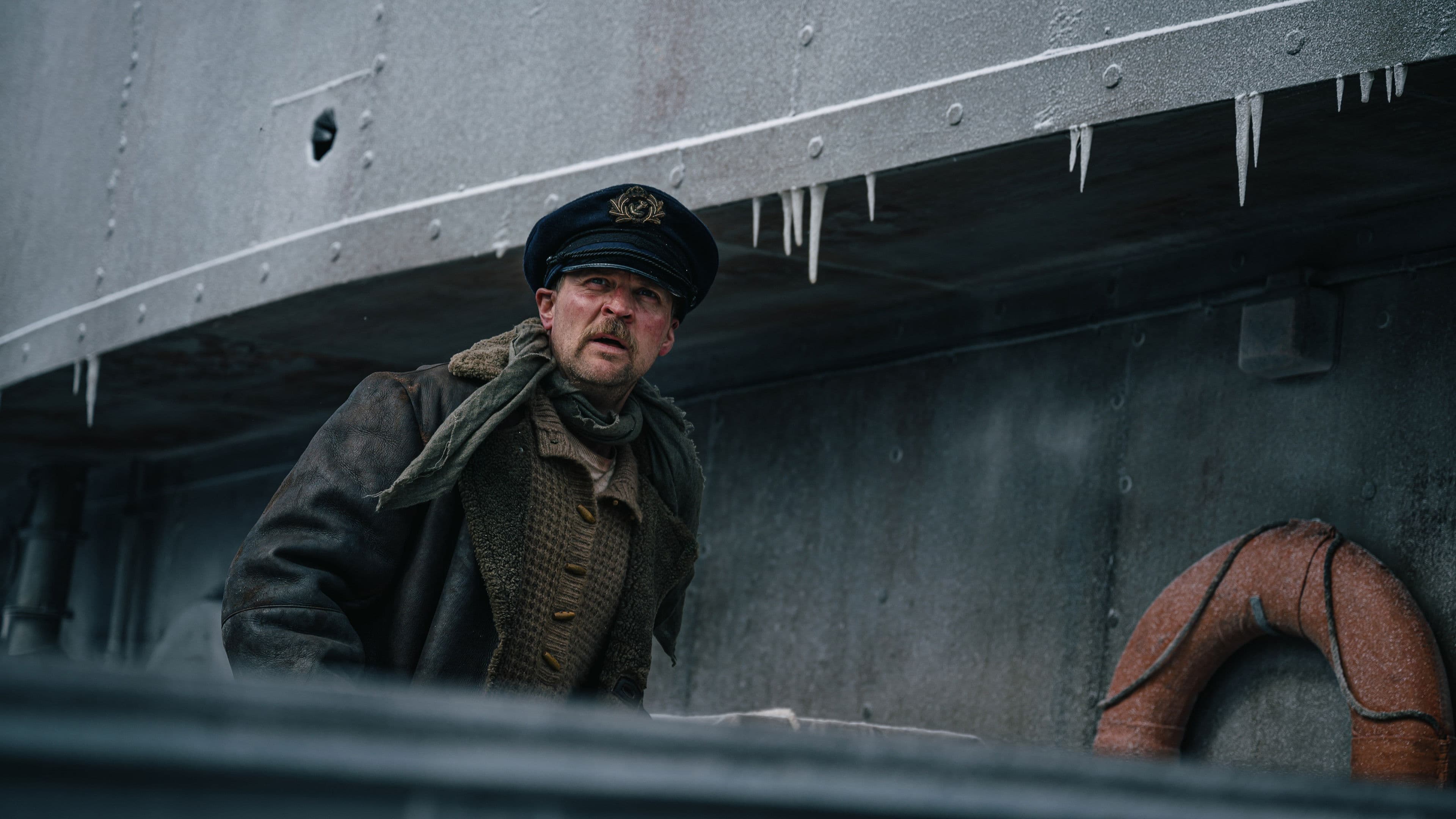 Póster oficial de la película The Arctic Convoy en alta calidad HD 4K
