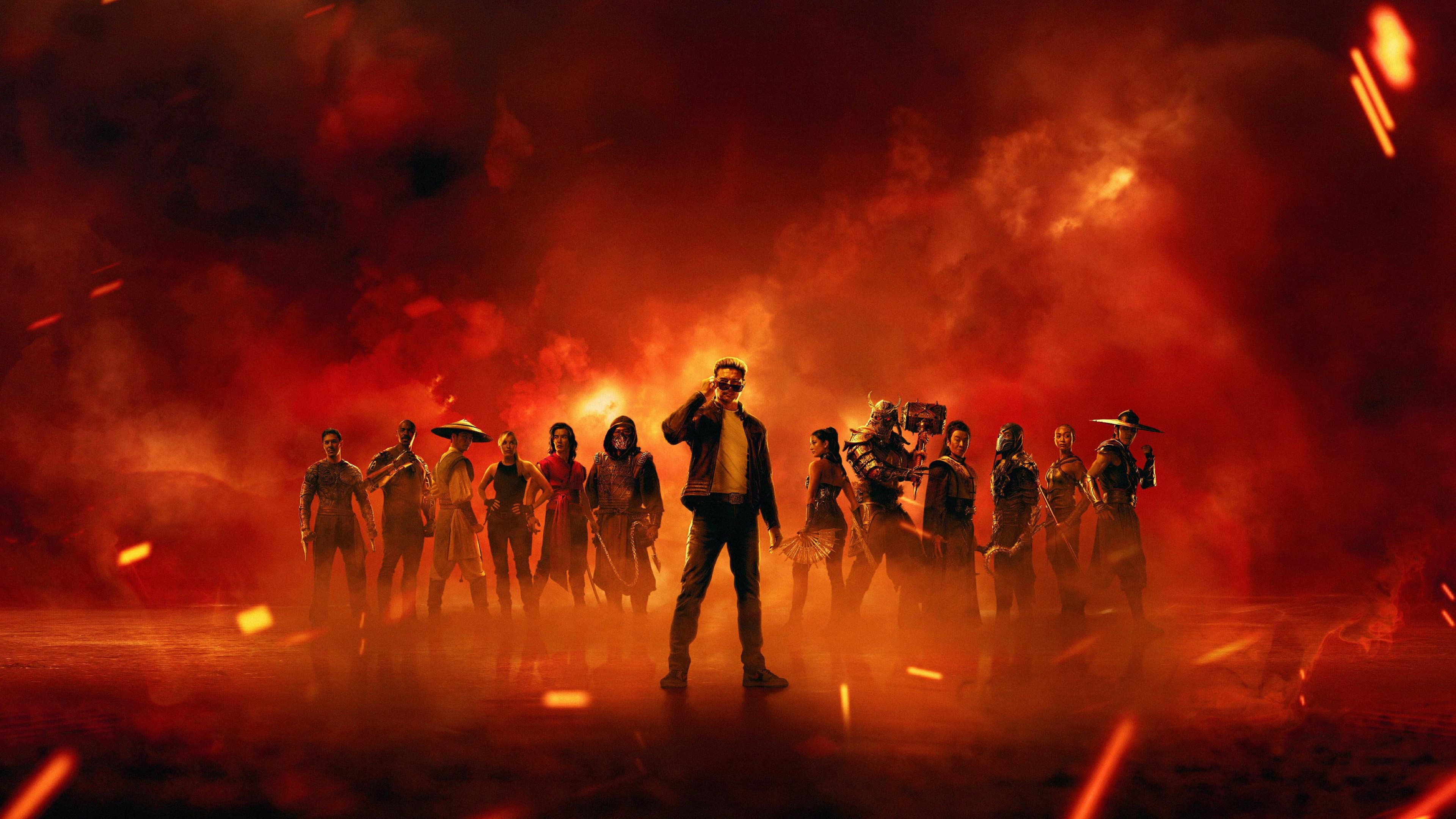 Póster oficial de la película Mortal Kombat II en alta calidad HD 4K