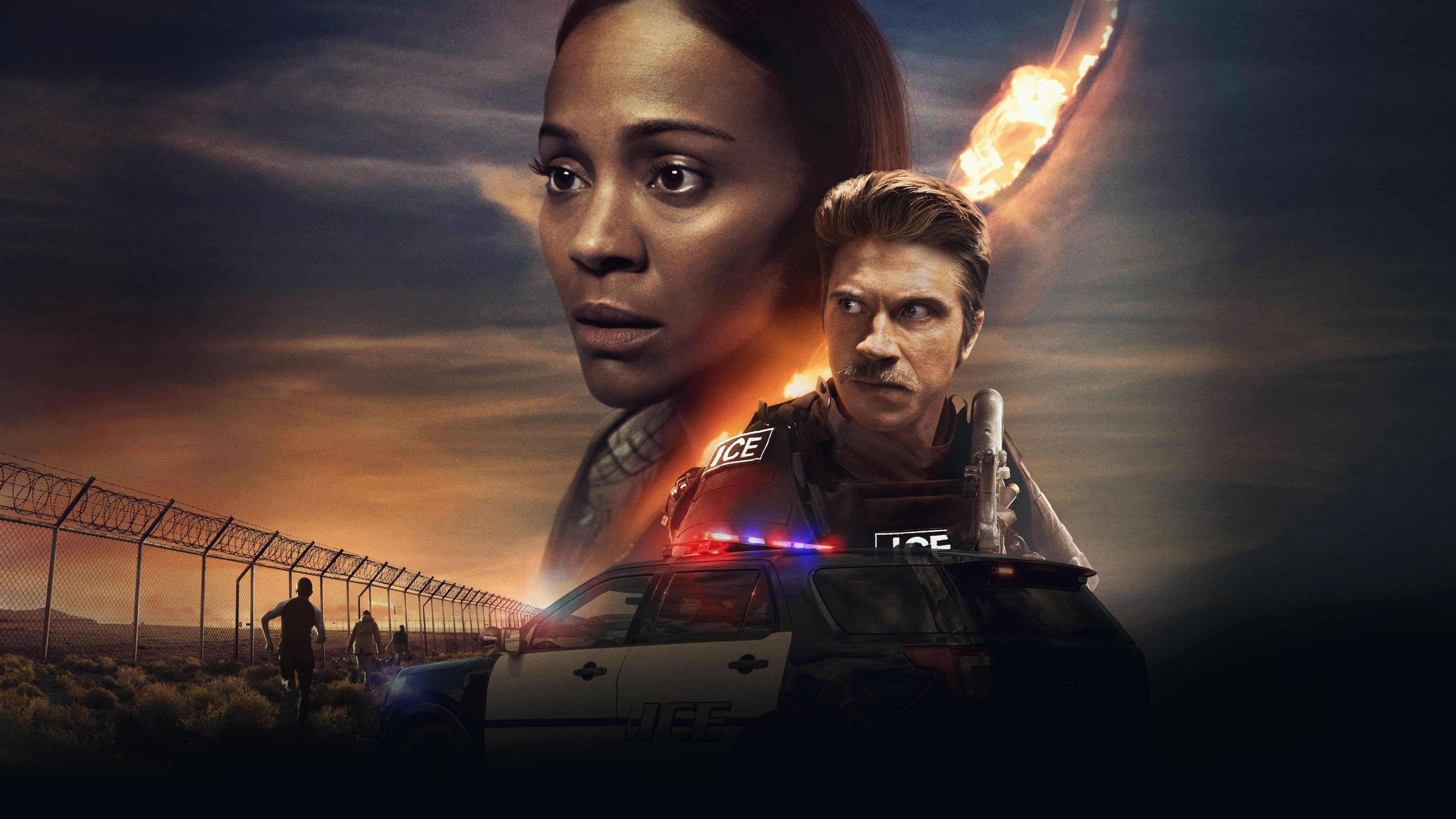 Póster oficial de la película Frontera de fuego en alta calidad HD 4K