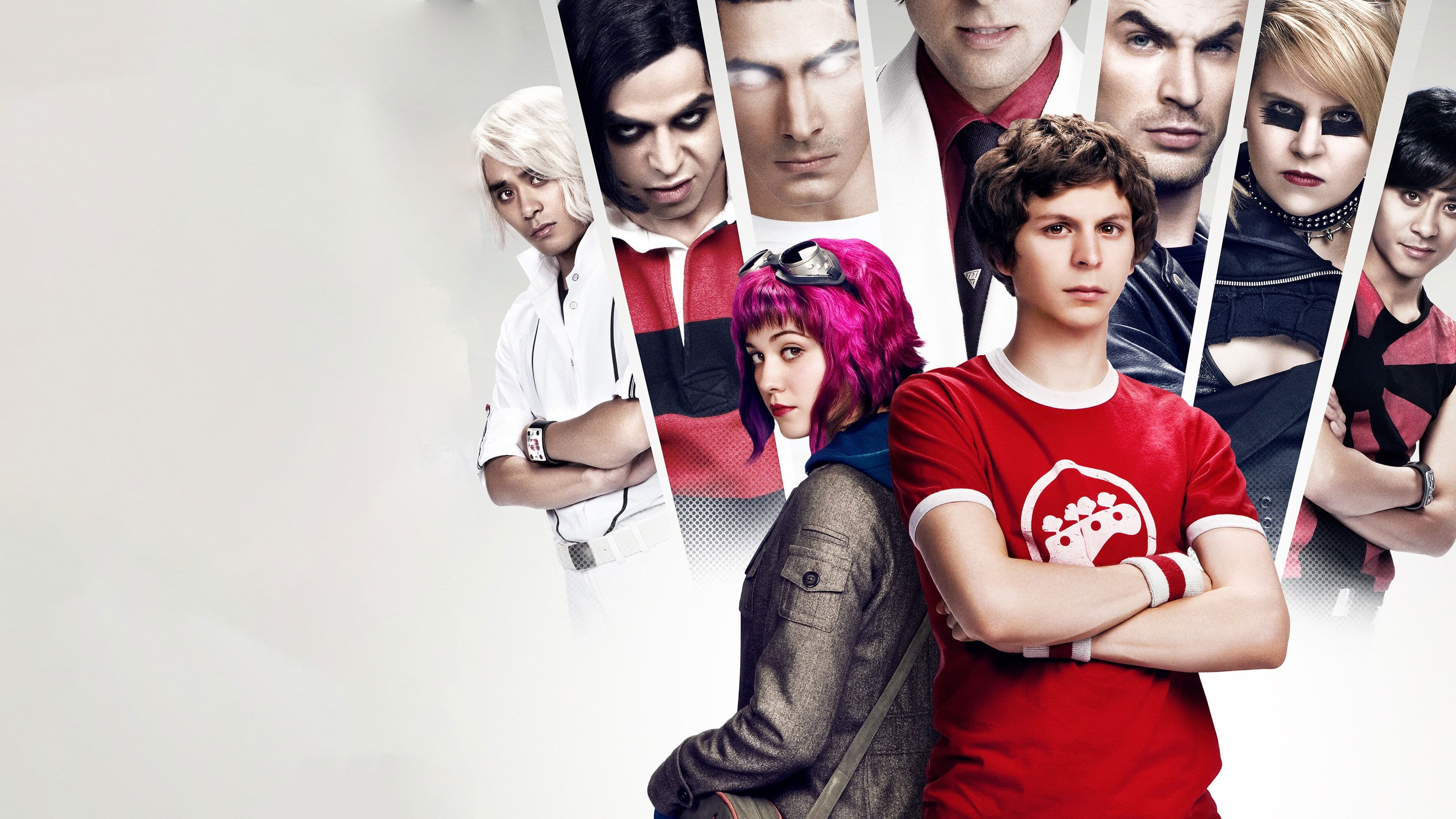 Póster oficial de la película Scott Pilgrim vs. los ex de la chica de sus sueños en alta calidad HD 4K