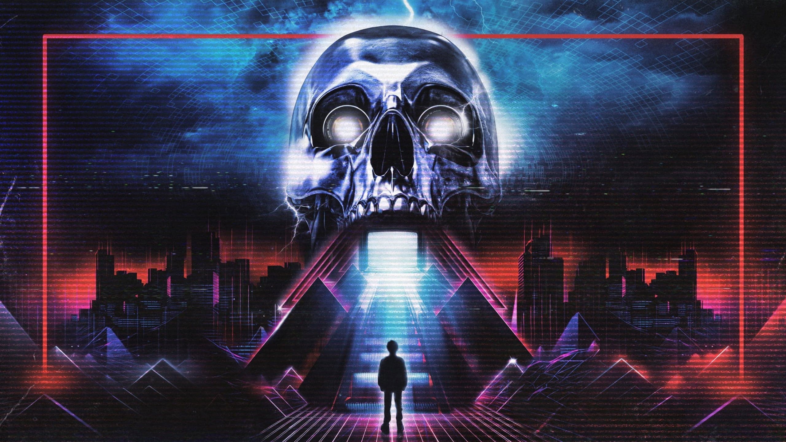 Póster oficial de la película V/H/S/85 en alta calidad HD 4K