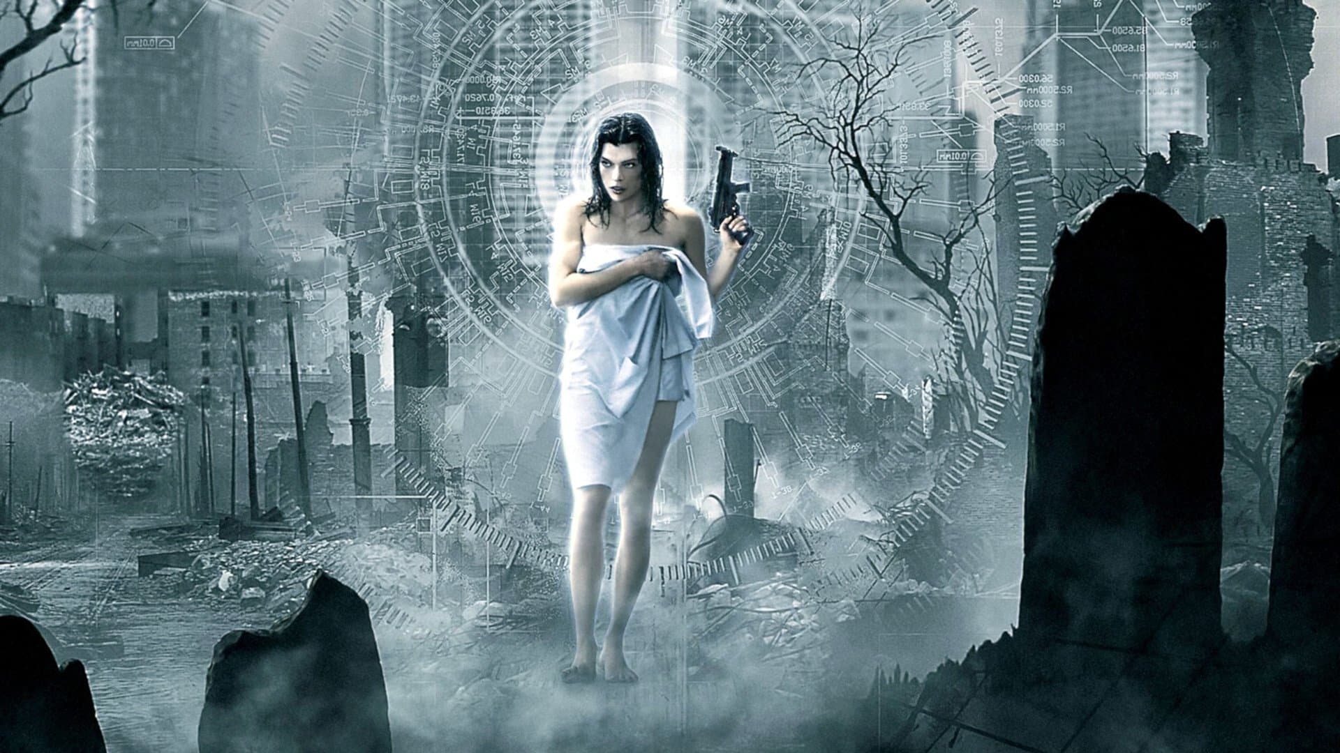 Póster oficial de la película Resident Evil 2: Apocalipsis en alta calidad HD 4K
