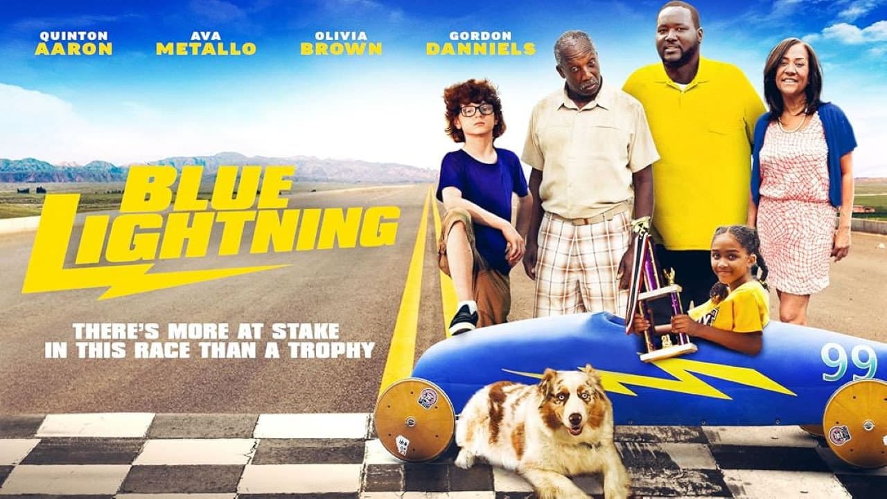 Póster oficial de la película Blue Lightning en alta calidad HD 4K