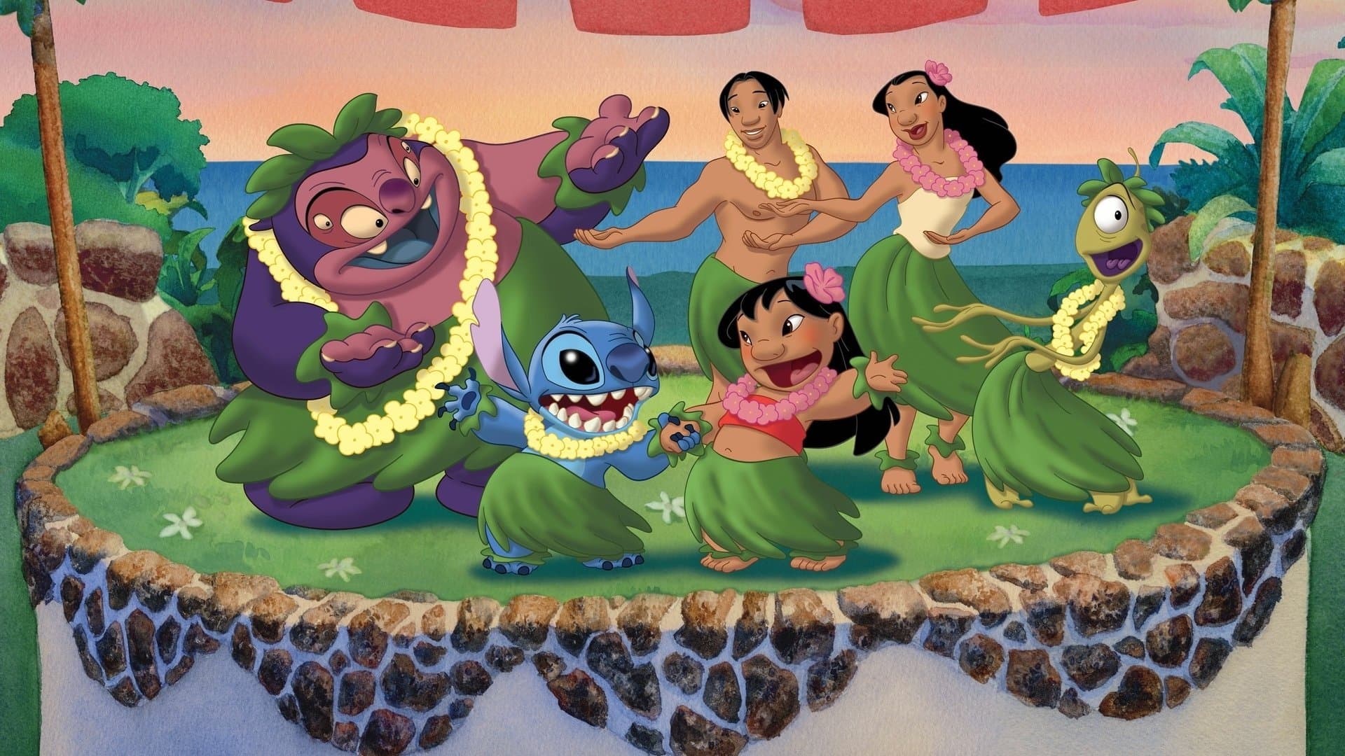 Póster oficial de la película Lilo y Stitch 2 en alta calidad HD 4K