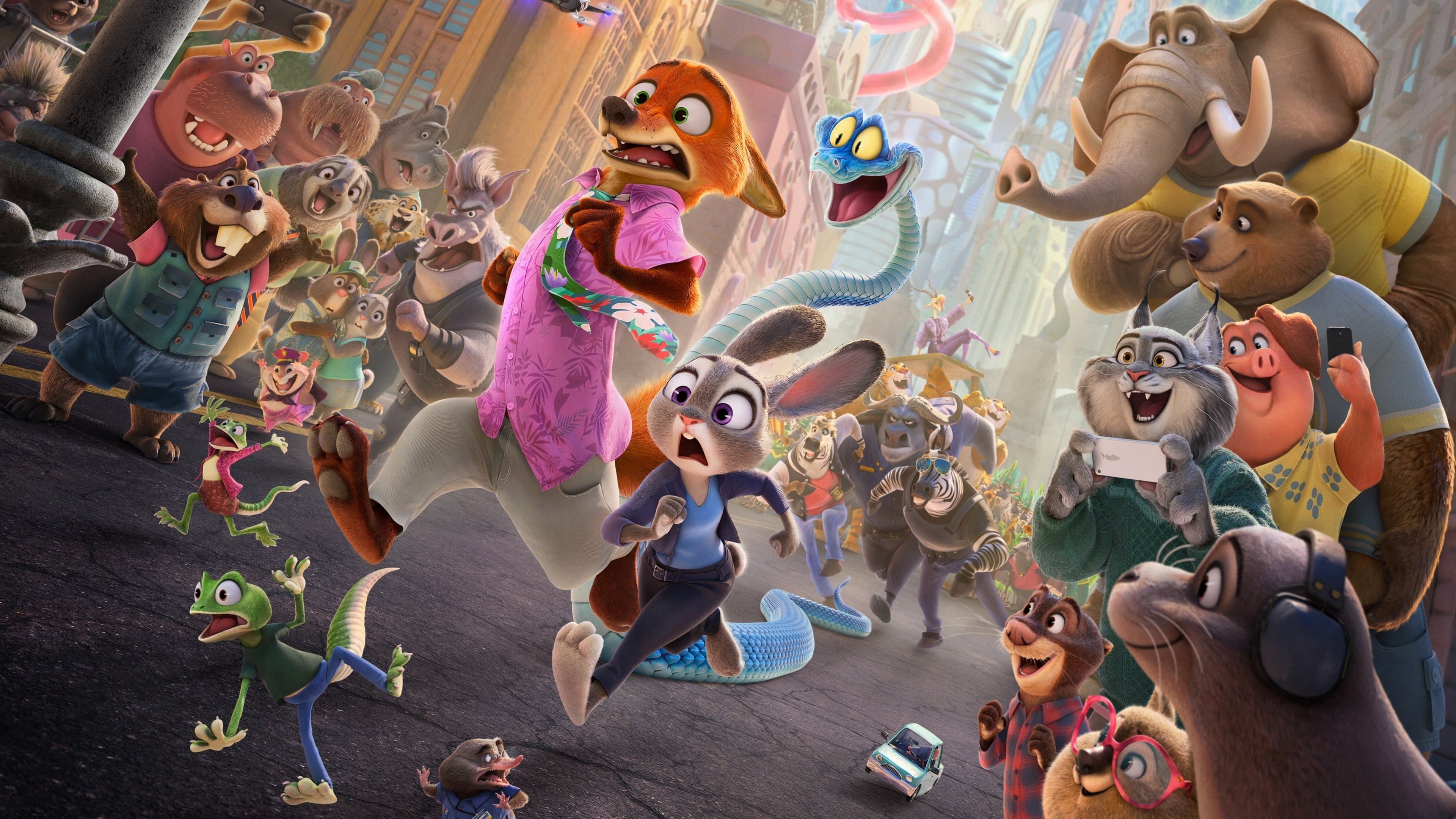 Póster oficial de la película Zootopia 2 en alta calidad HD 4K