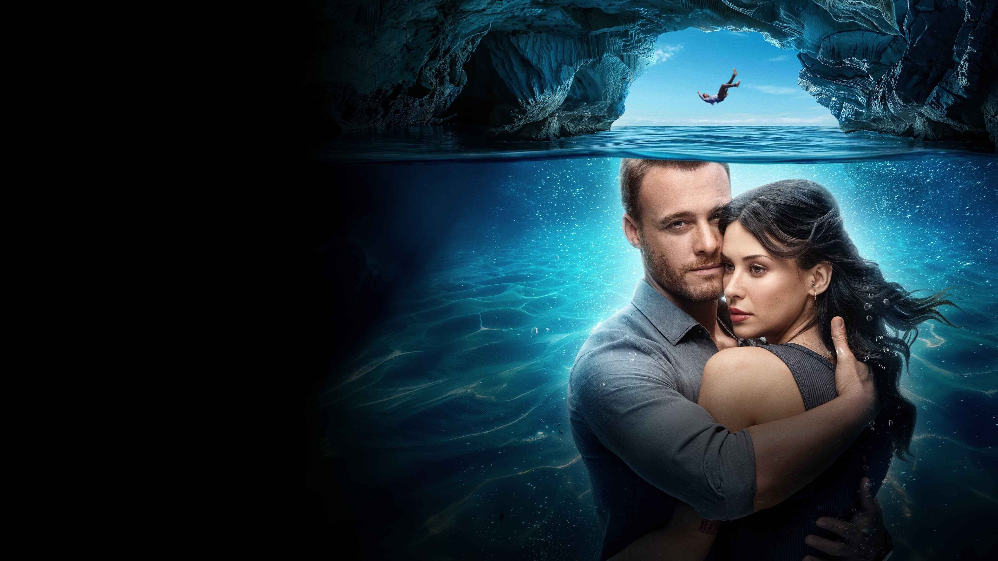 Póster oficial de la película La cueva azul en alta calidad HD 4K