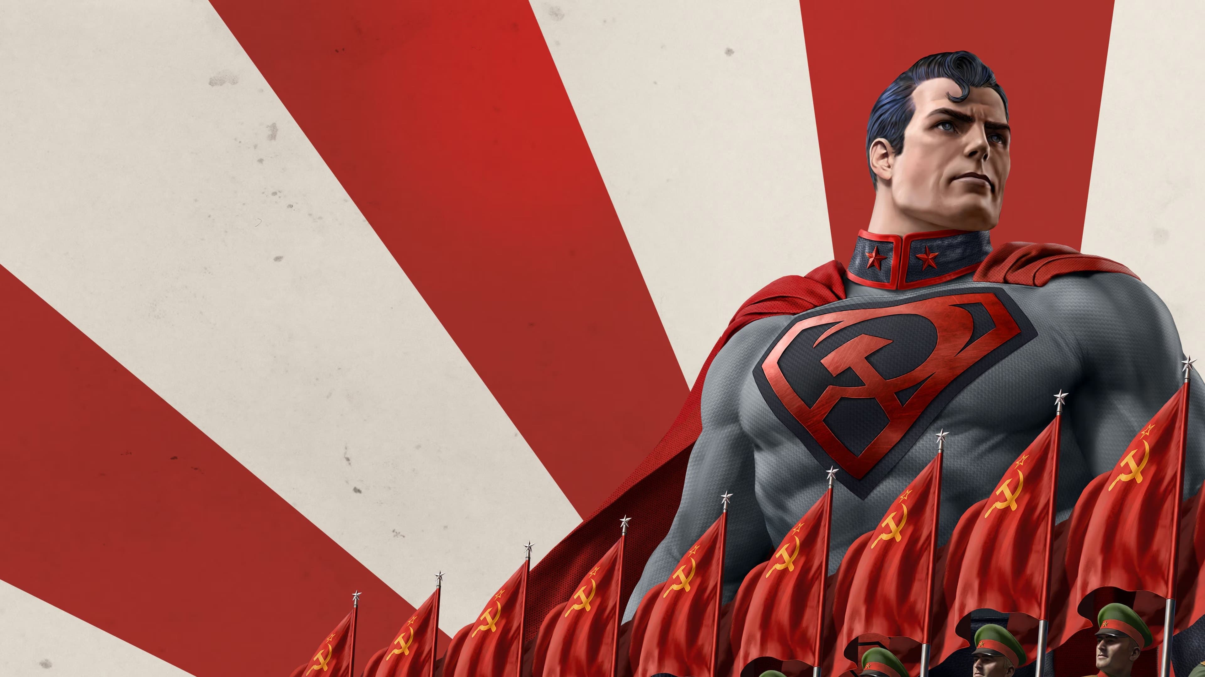 Póster oficial de la película  Superman: Hijo Rojo en alta calidad HD 4K