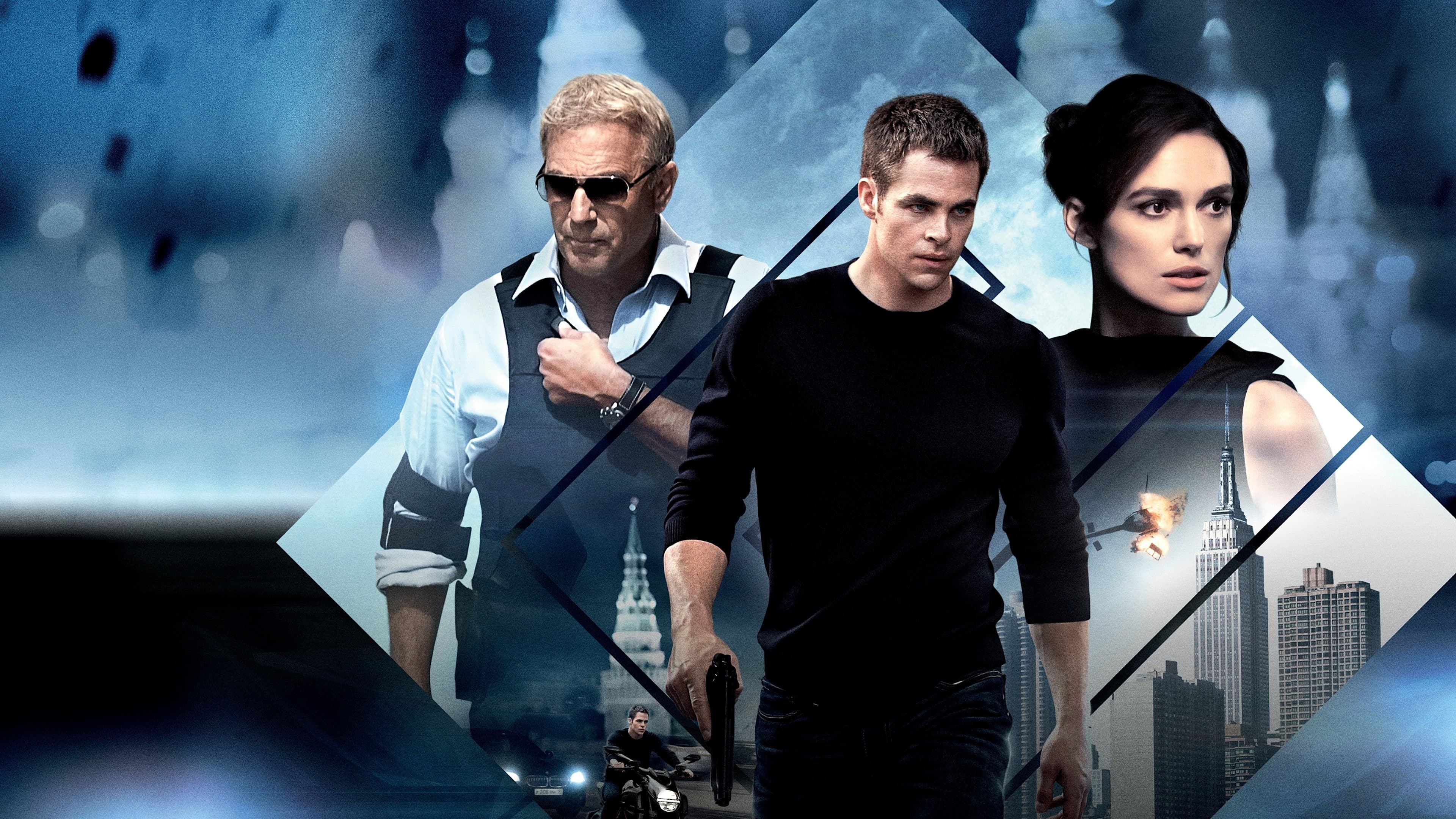 Póster oficial de la película Código Sombra: Jack Ryan en alta calidad HD 4K