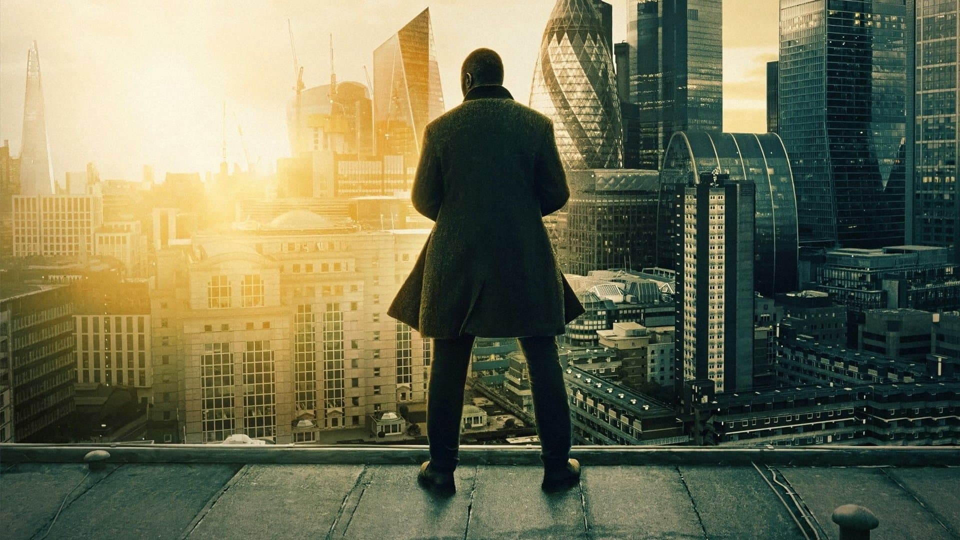 Póster oficial de la película Luther: Cae la noche en alta calidad HD 4K