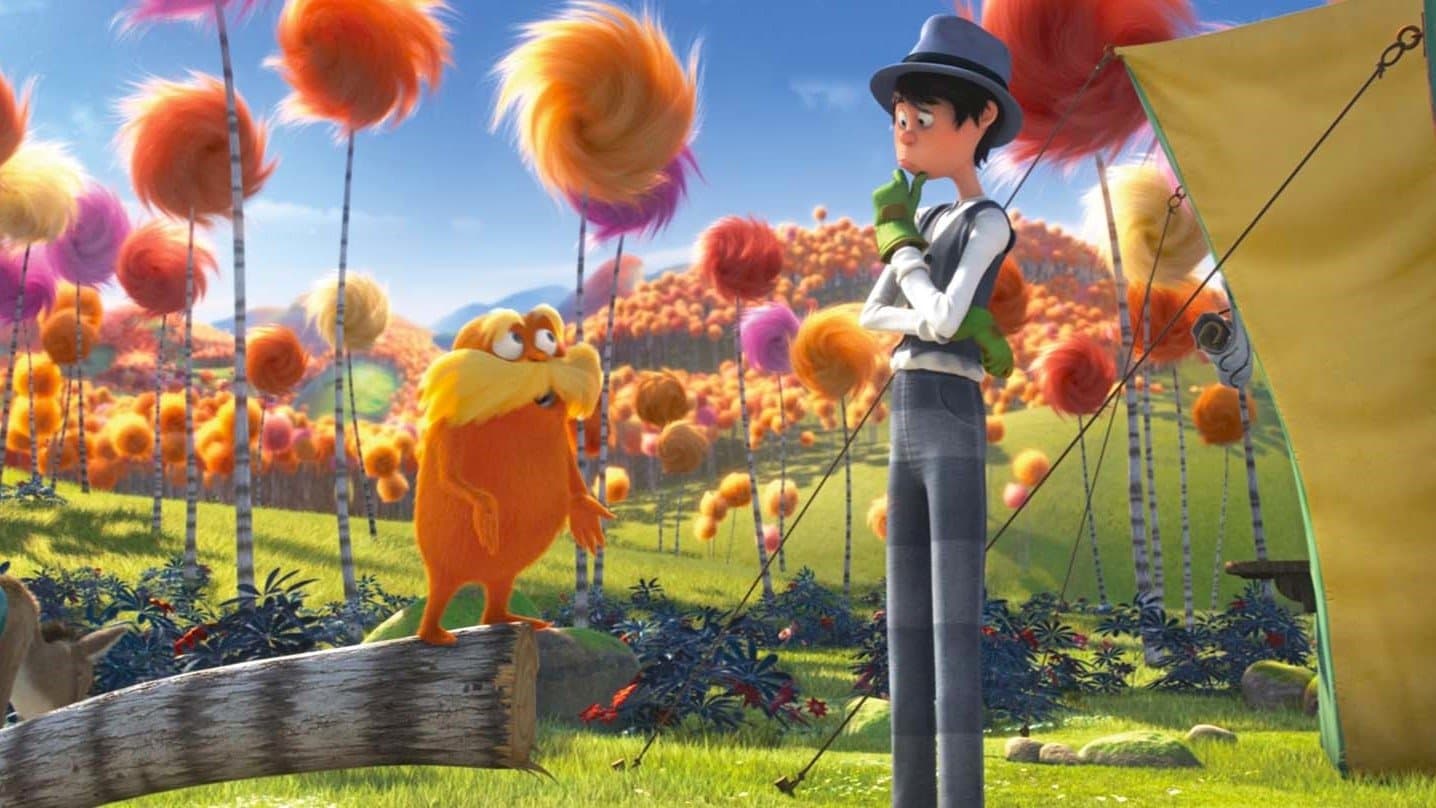 Póster oficial de la película Lorax: En busca de la trúfula perdida en alta calidad HD 4K