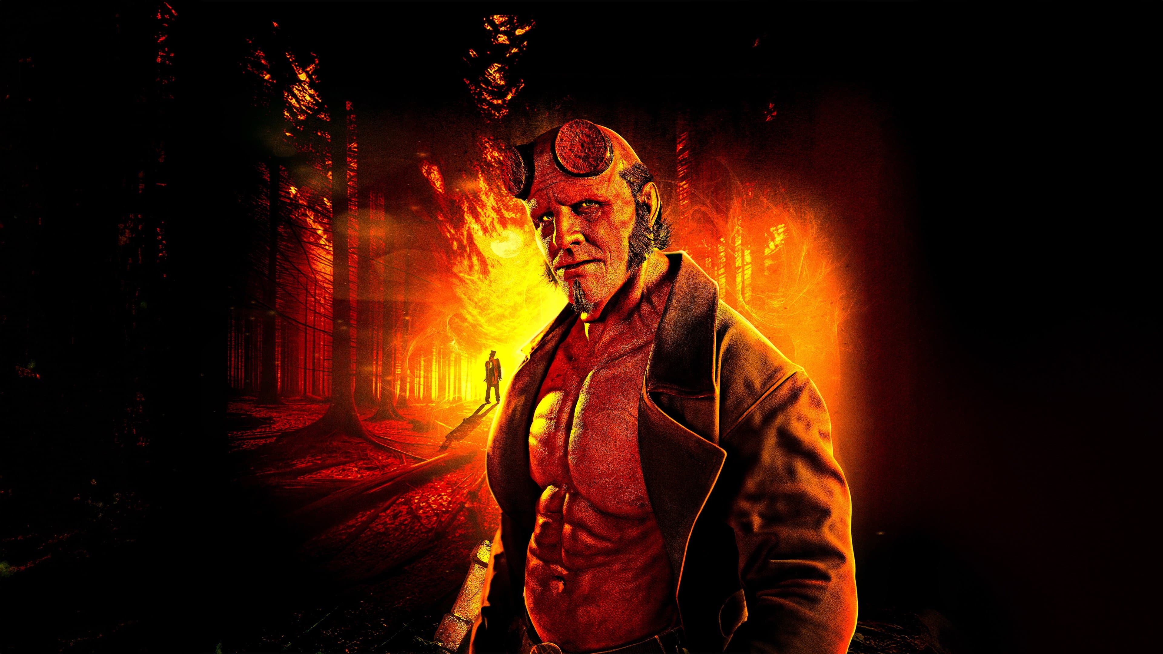 Póster oficial de la película Hellboy: The Crooked Man en alta calidad HD 4K