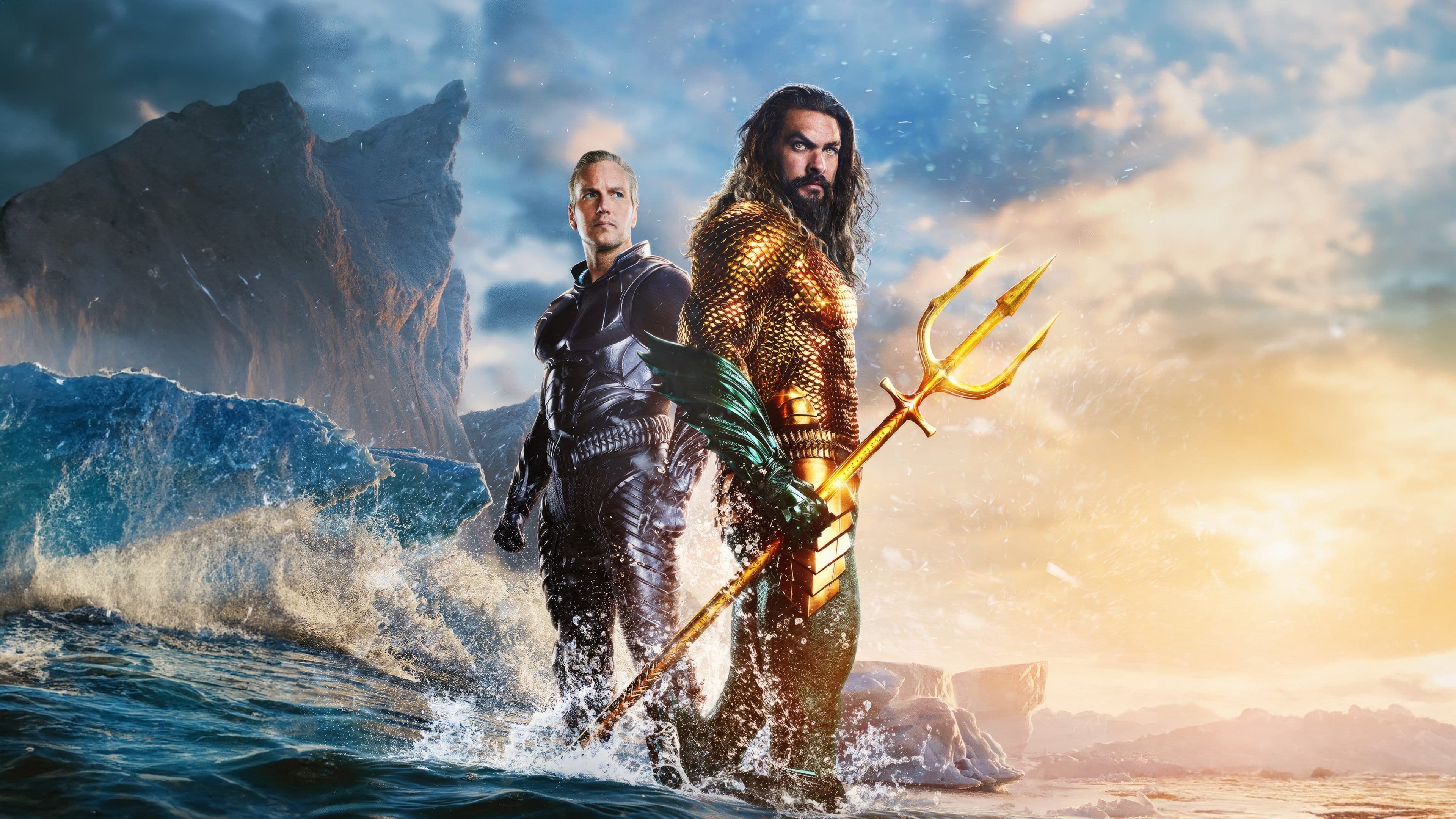 Póster oficial de la película Aquaman y el reino perdido en alta calidad HD 4K