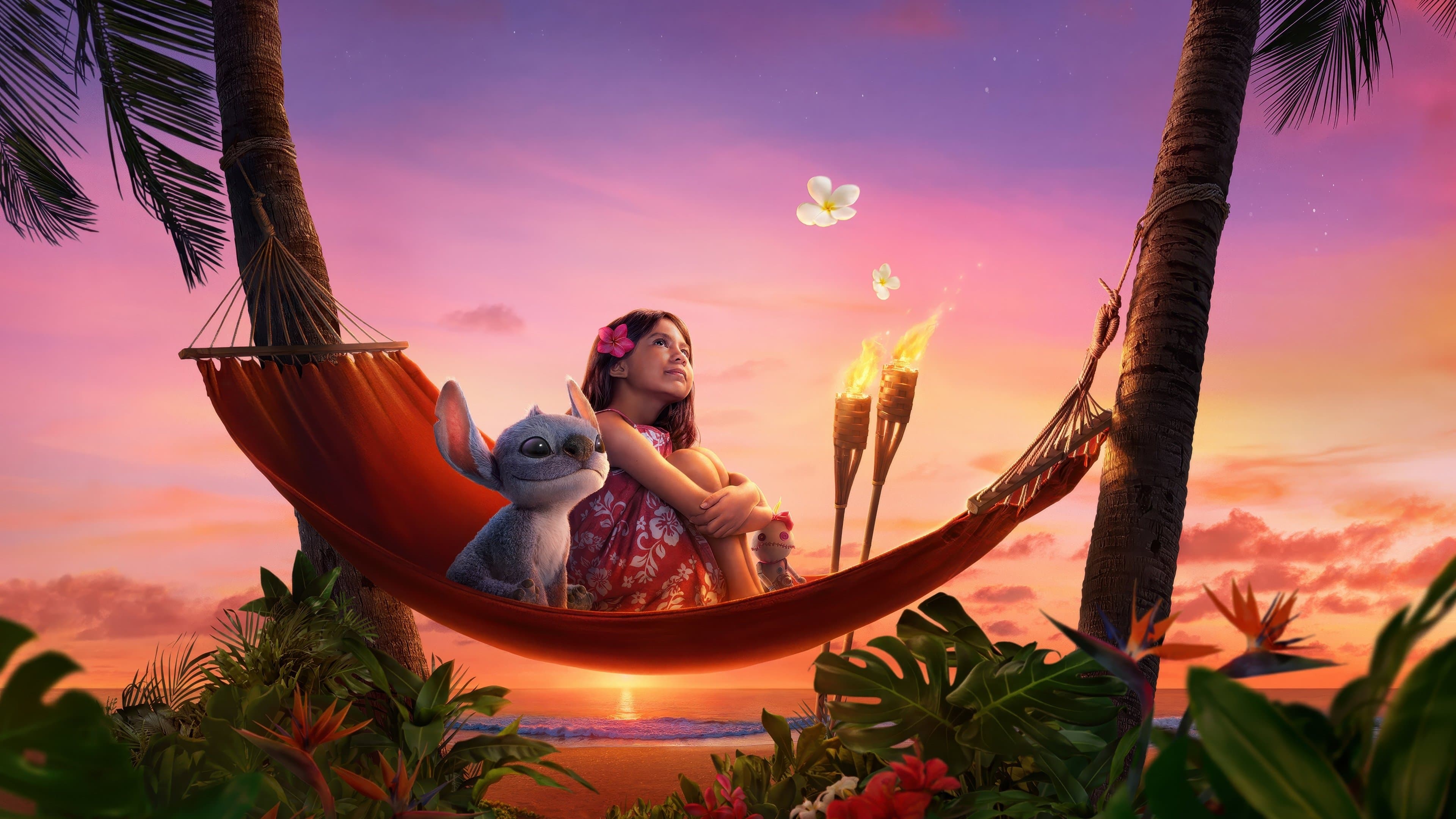 Póster oficial de la película Lilo y Stitch en alta calidad HD 4K