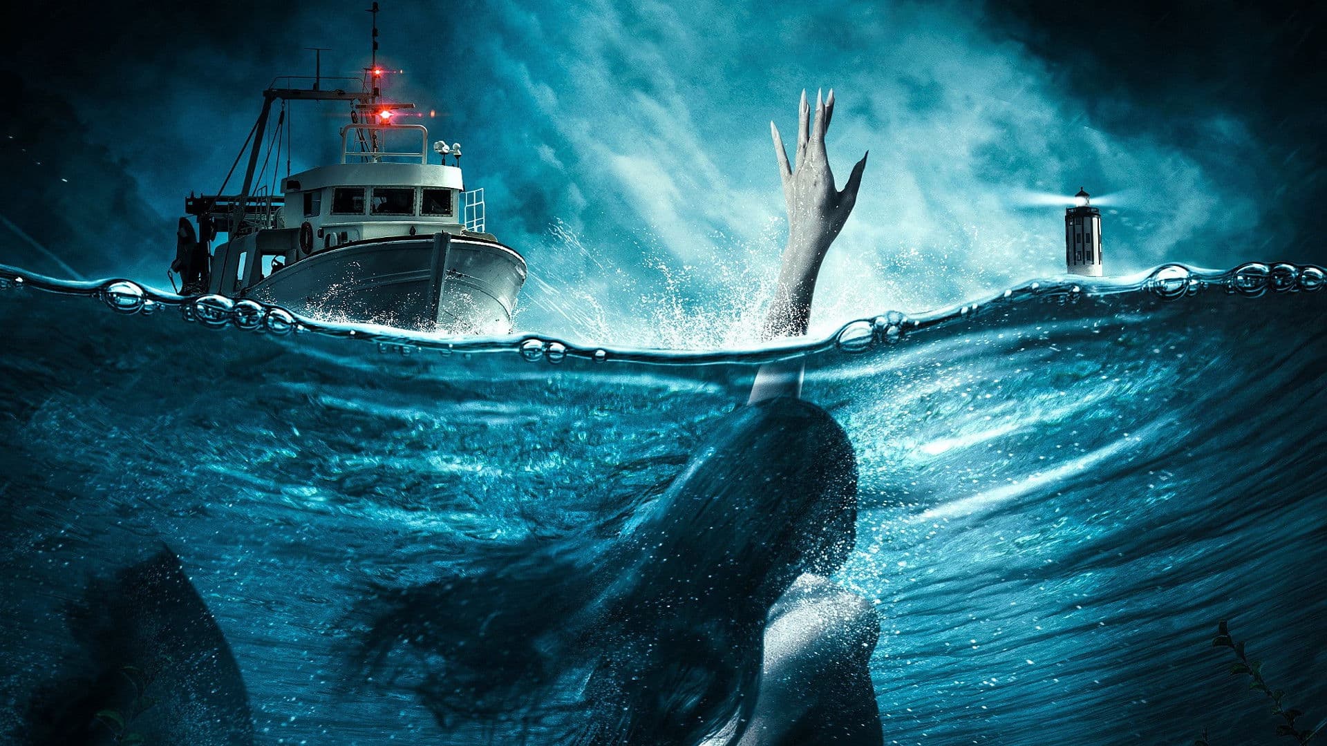 Póster oficial de la película La maldición de la sirena en alta calidad HD 4K