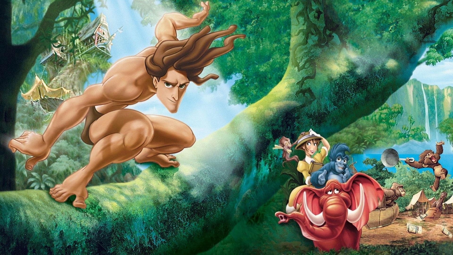 Póster oficial de la película Tarzán: La evolución de la leyenda en alta calidad HD 4K