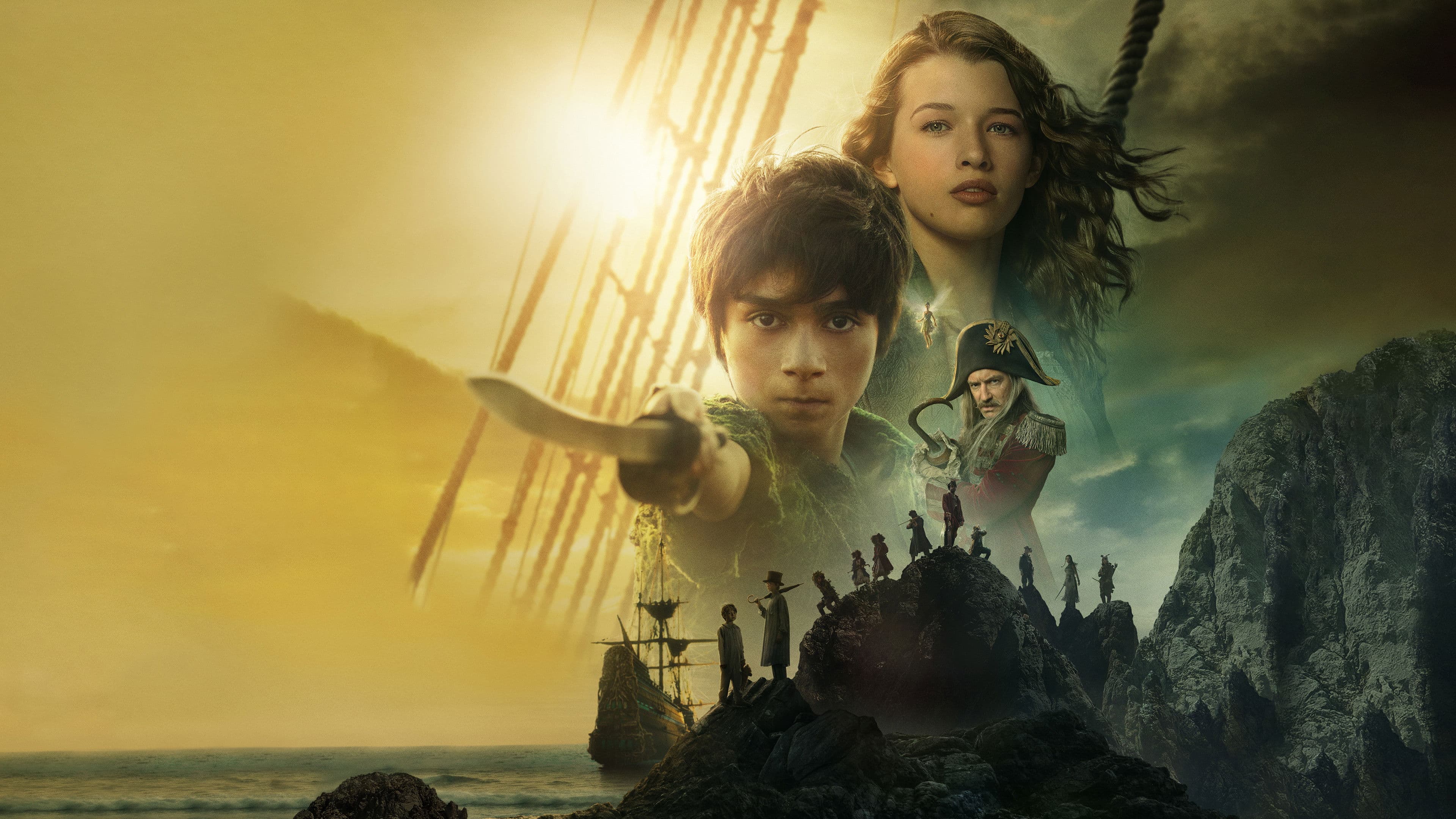 Póster oficial de la película Peter Pan y Wendy en alta calidad HD 4K