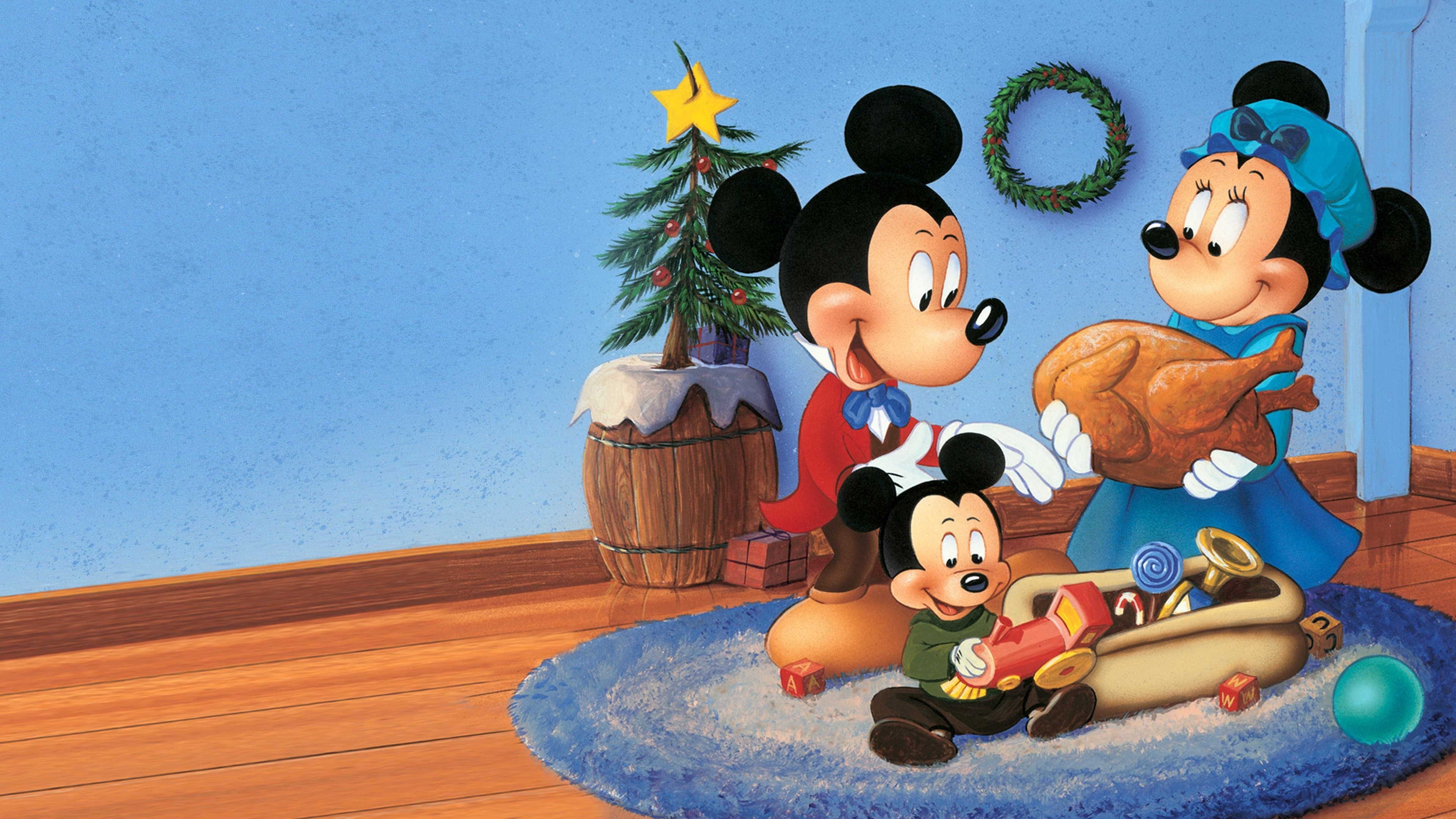 Póster oficial de la película Una Navidad con Mickey en alta calidad HD 4K