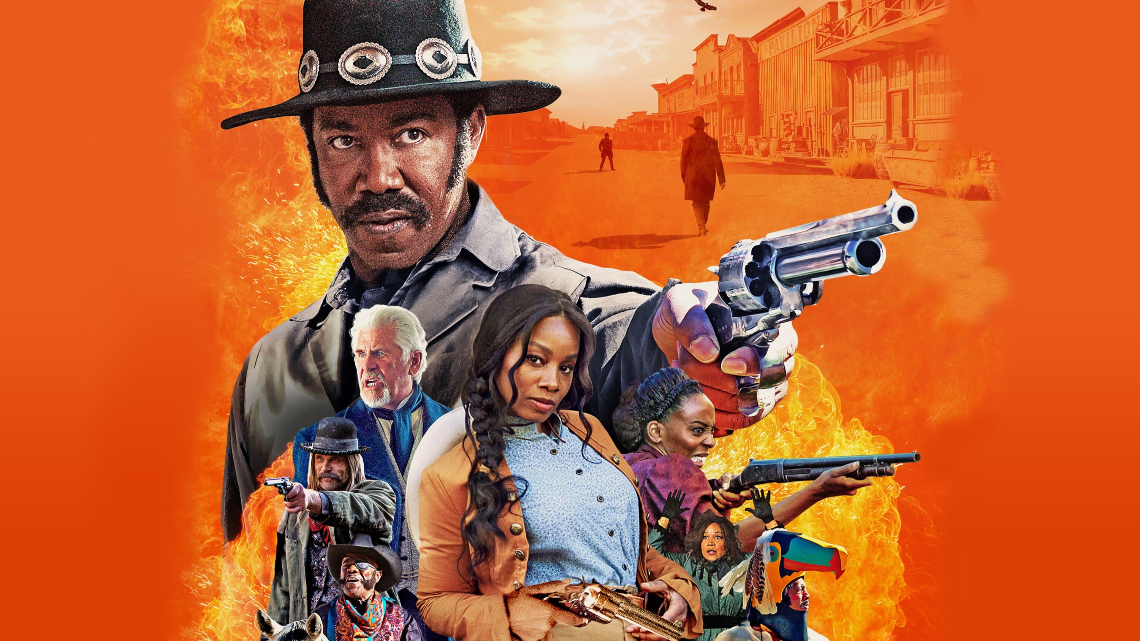 Póster oficial de la película Outlaw Johnny Black en alta calidad HD 4K