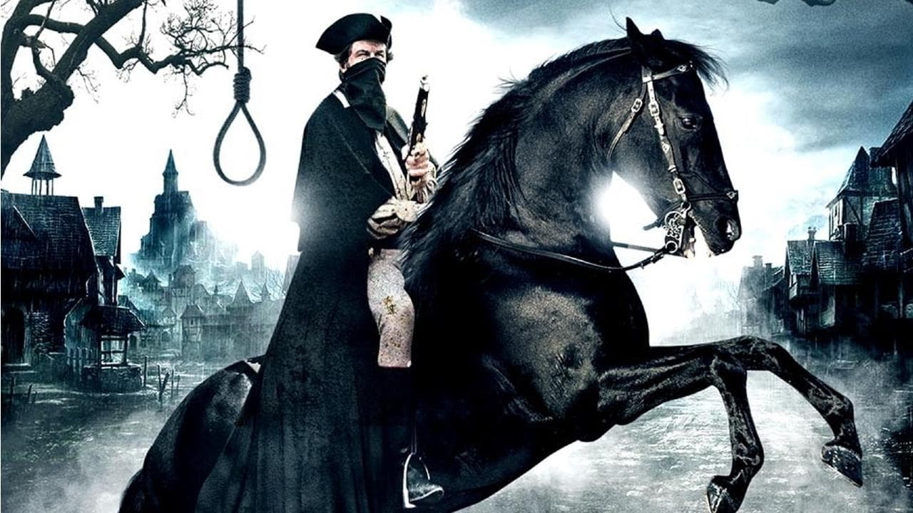 Póster oficial de la película La leyenda del caballero negro en alta calidad HD 4K