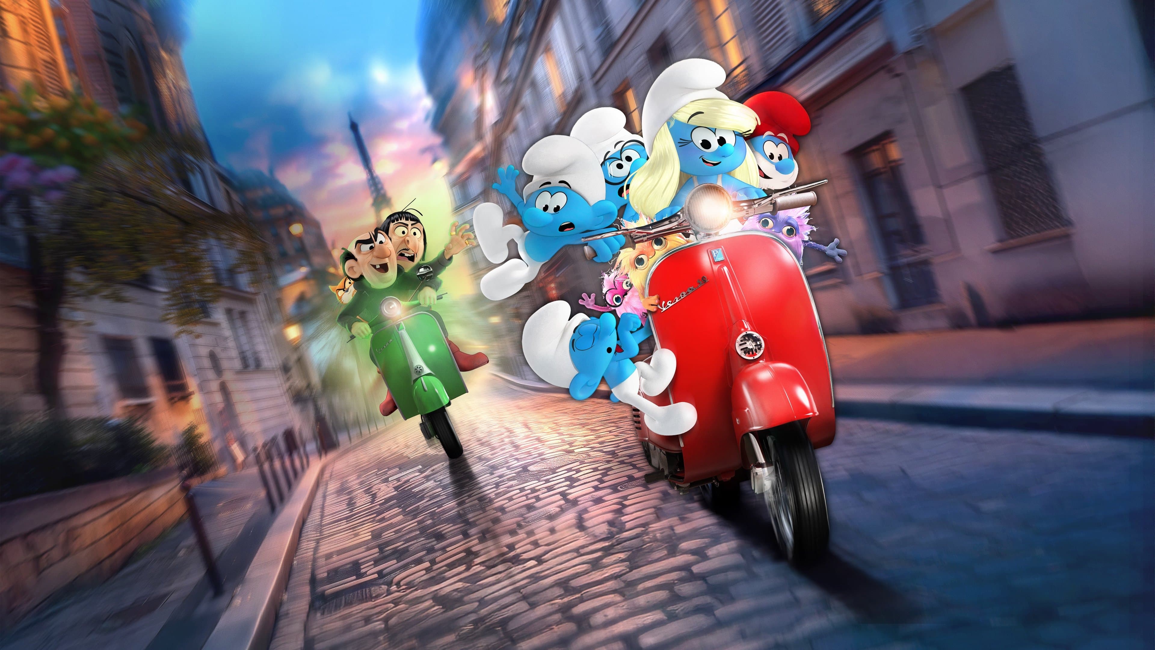Póster oficial de la película Pitufos en alta calidad HD 4K