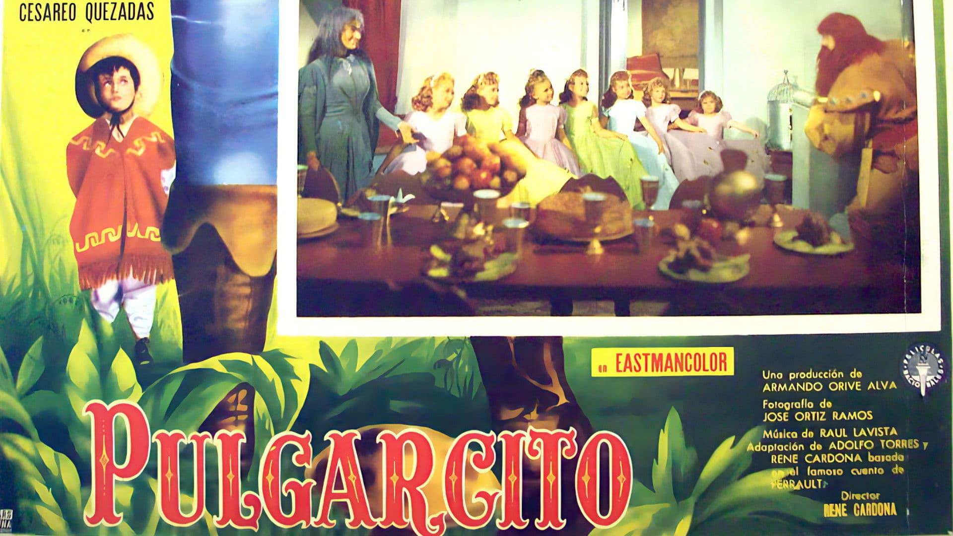 Póster oficial de la película Pulgarcito en alta calidad HD 4K
