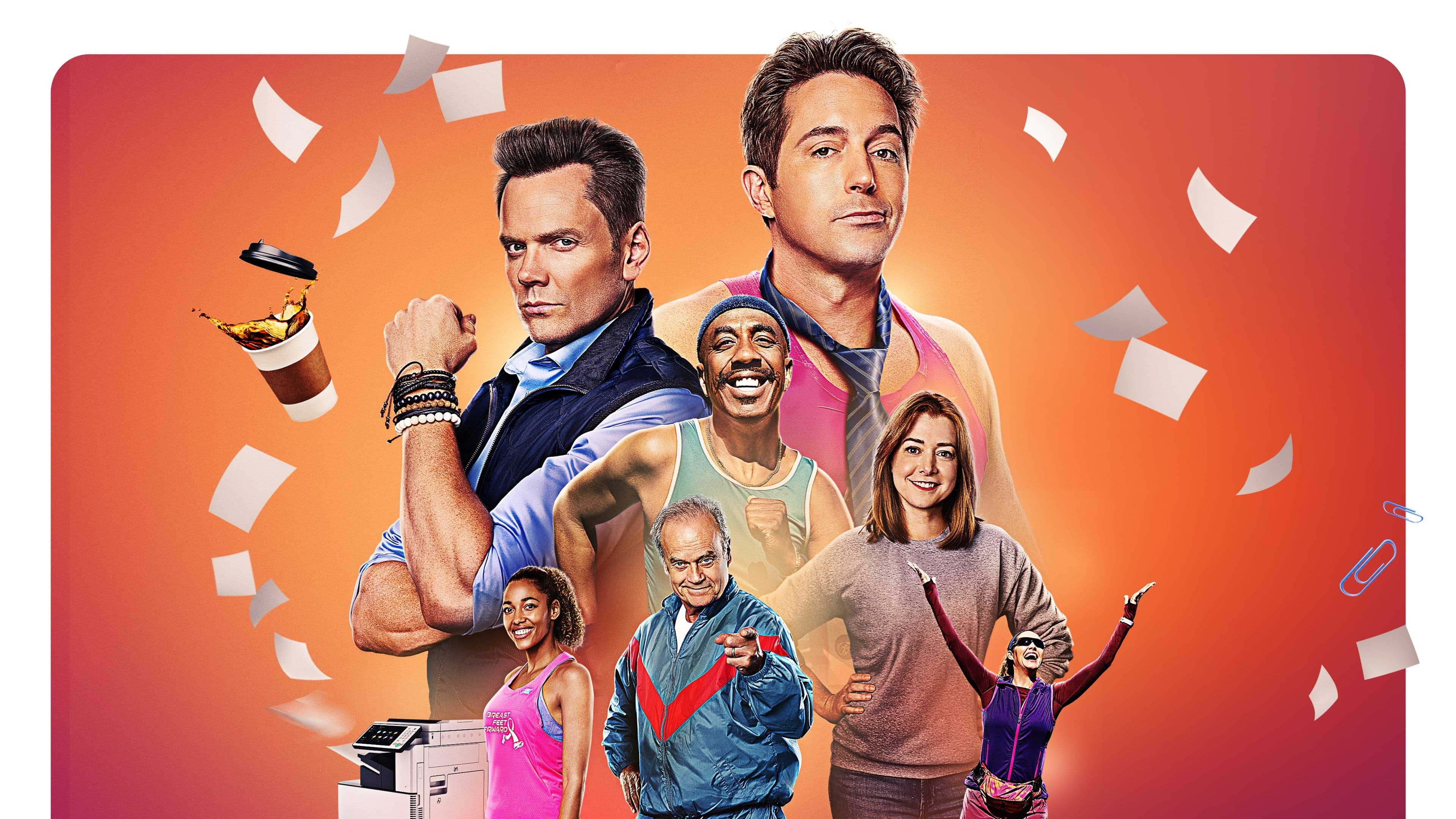 Póster oficial de la película Office Race en alta calidad HD 4K