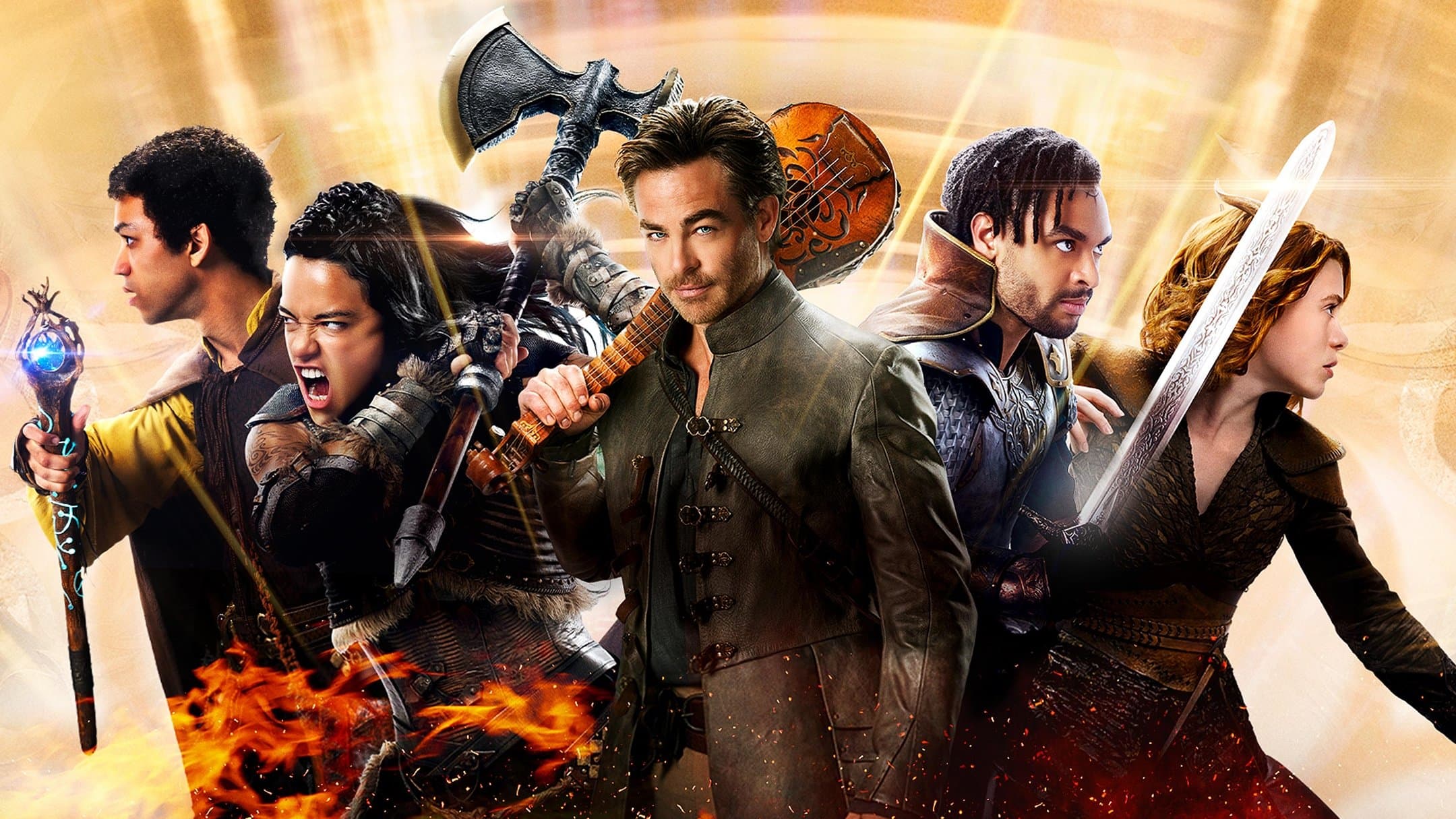 Póster oficial de la película Calabozos y dragones: Honor entre ladrones en alta calidad HD 4K