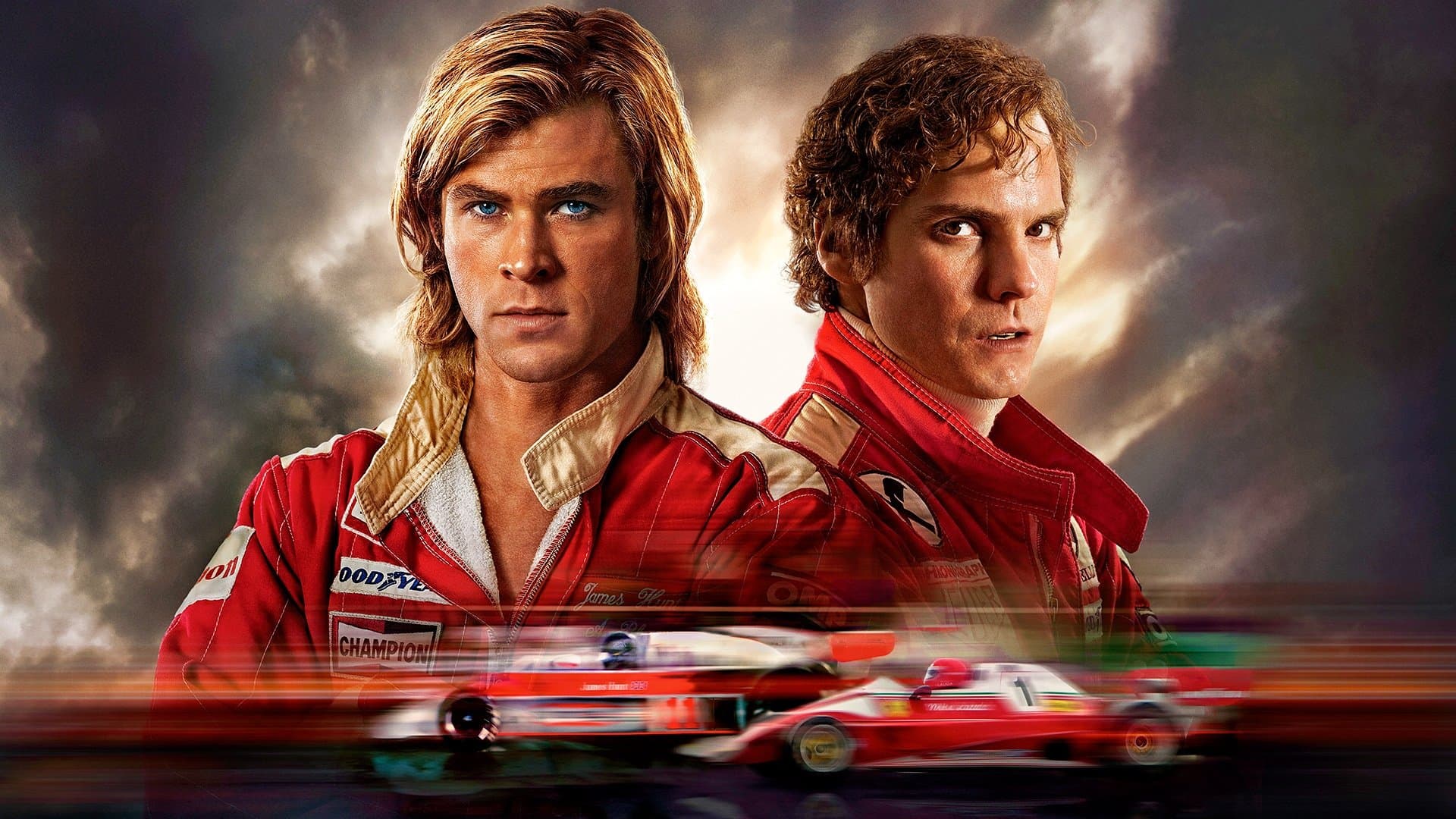 Póster oficial de la película Rush, pasión y gloria en alta calidad HD 4K