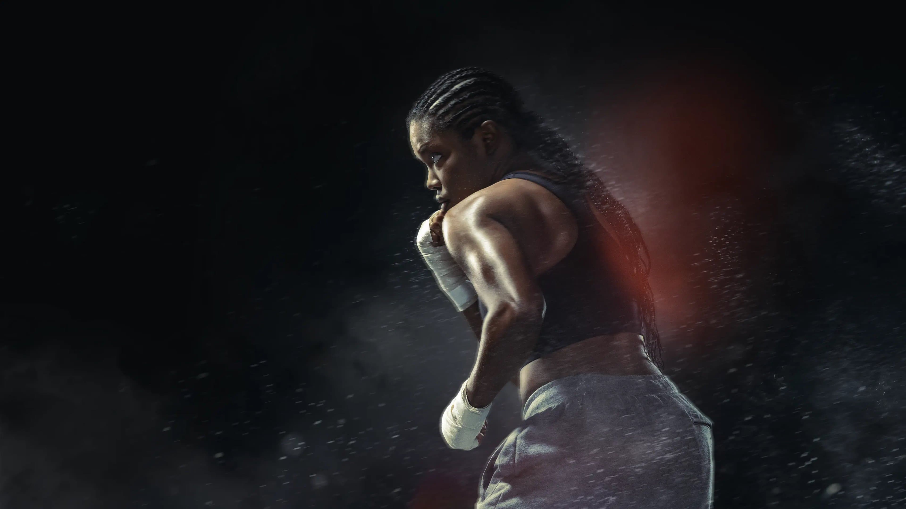 Póster oficial de la película La fuerza de una campeona en alta calidad HD 4K