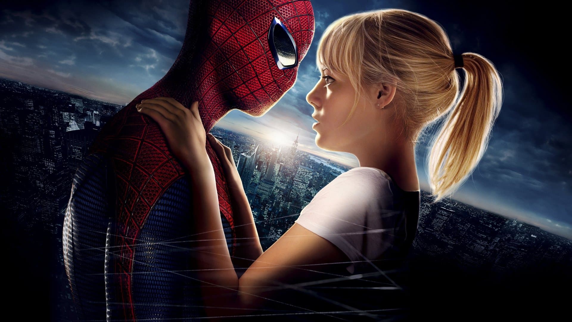 Póster oficial de la película El Sorprendente Hombre-Araña en alta calidad HD 4K