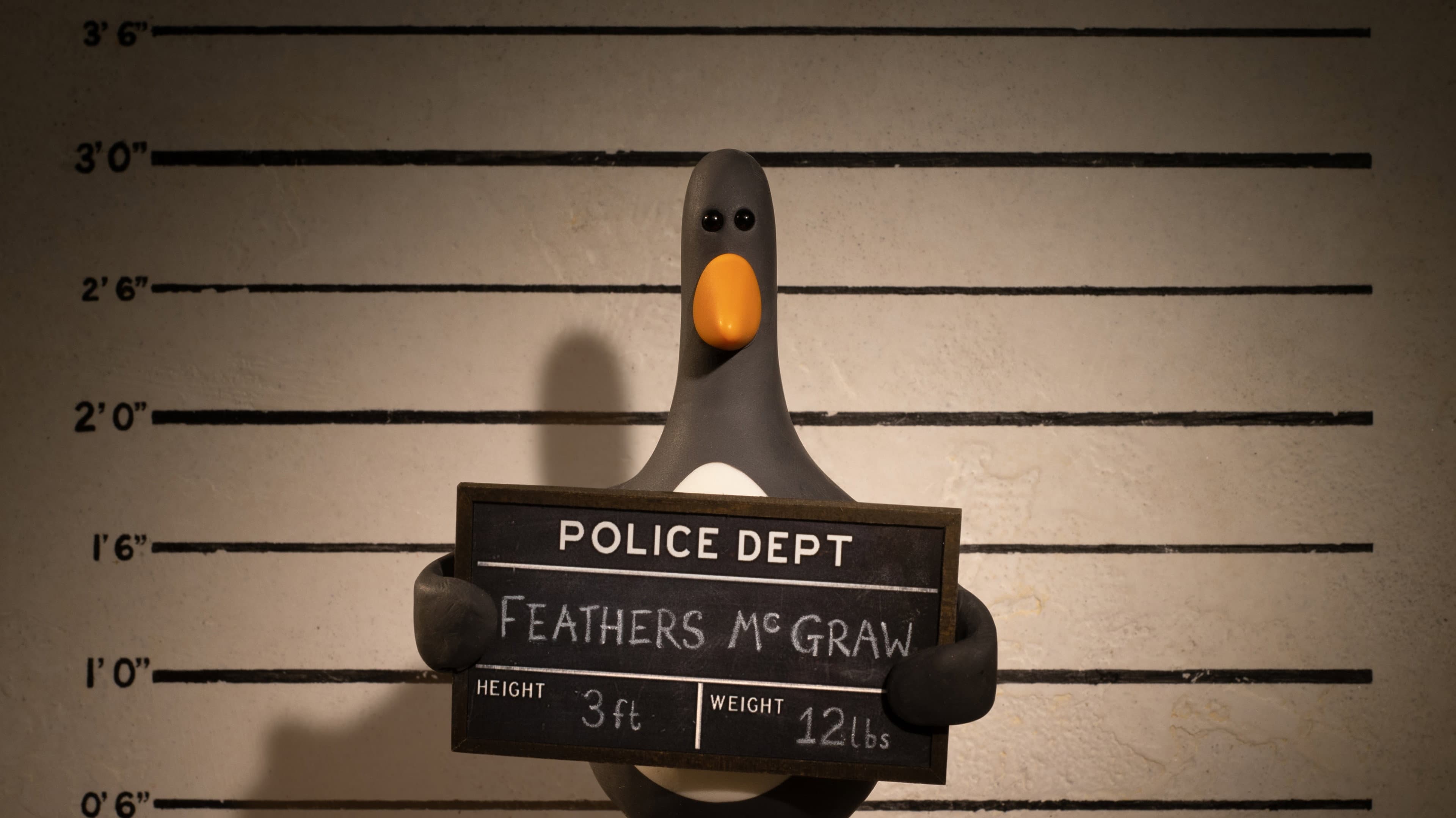 Póster oficial de la película Wallace y Gromit: La venganza se sirve con plumas en alta calidad HD 4K