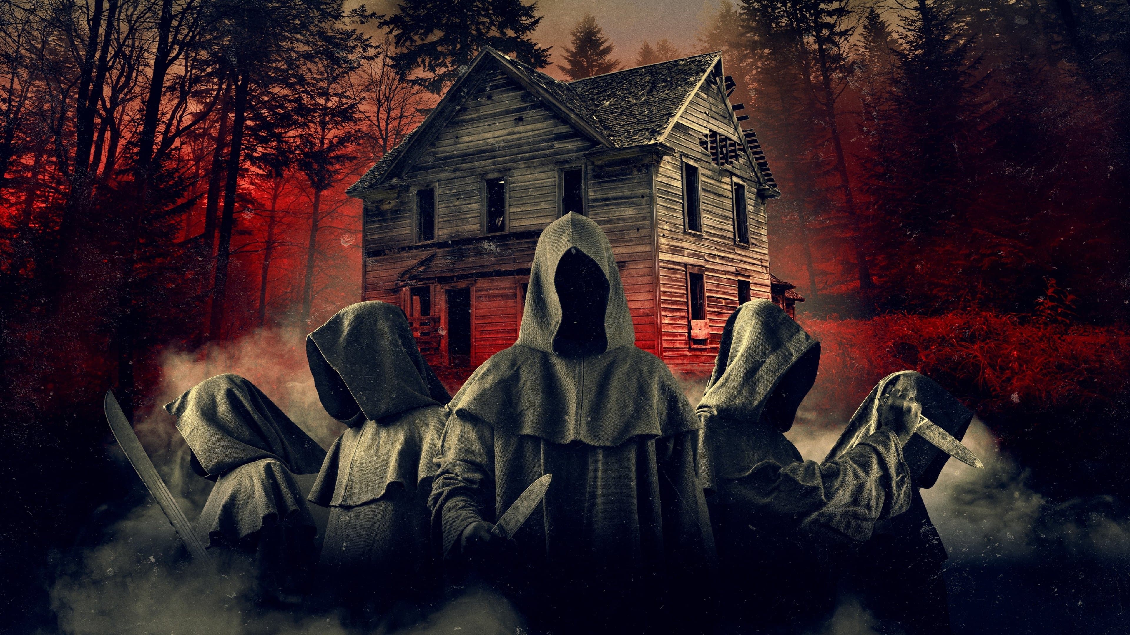 Póster oficial de la película El diablo viene de noche en alta calidad HD 4K