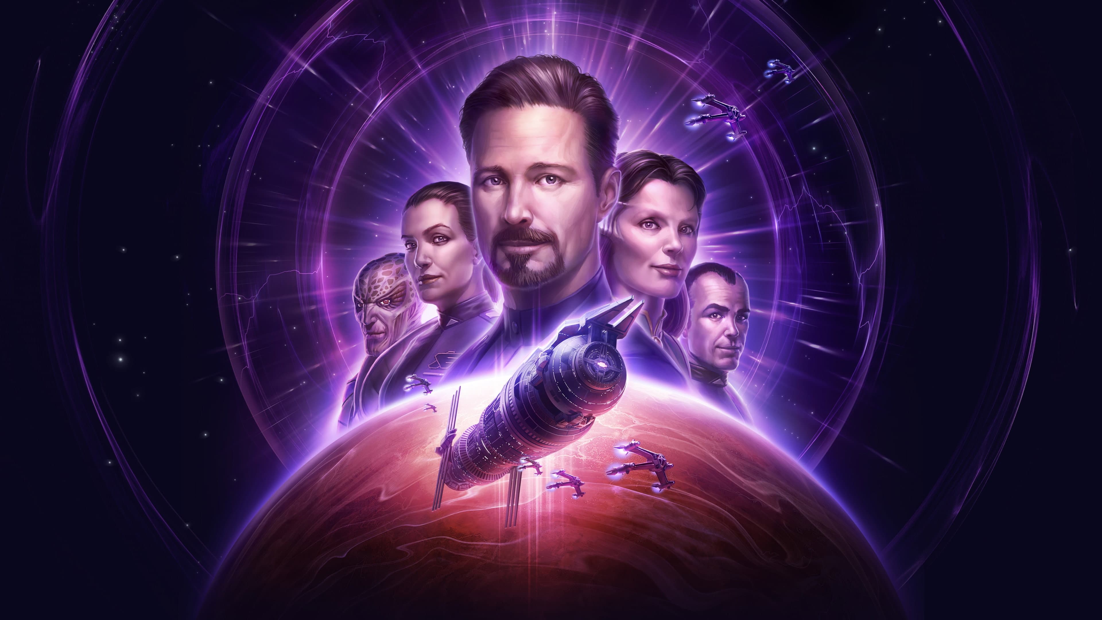 Póster oficial de la película Babylon 5: El Viaje A Casa en alta calidad HD 4K