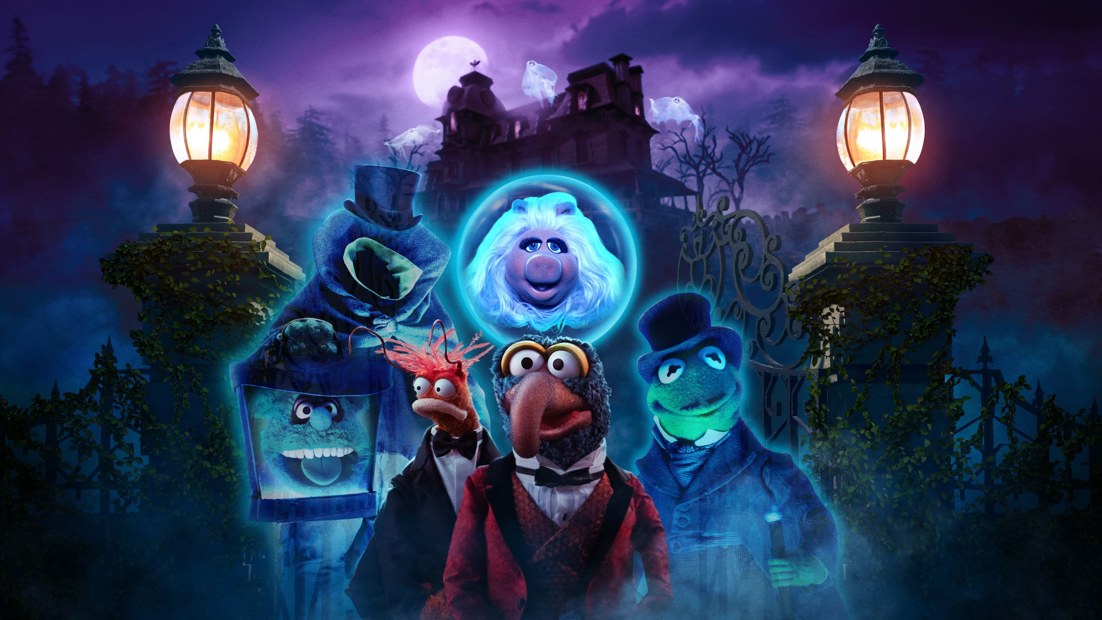 Póster oficial de la película Mansión encantada en alta calidad HD 4K