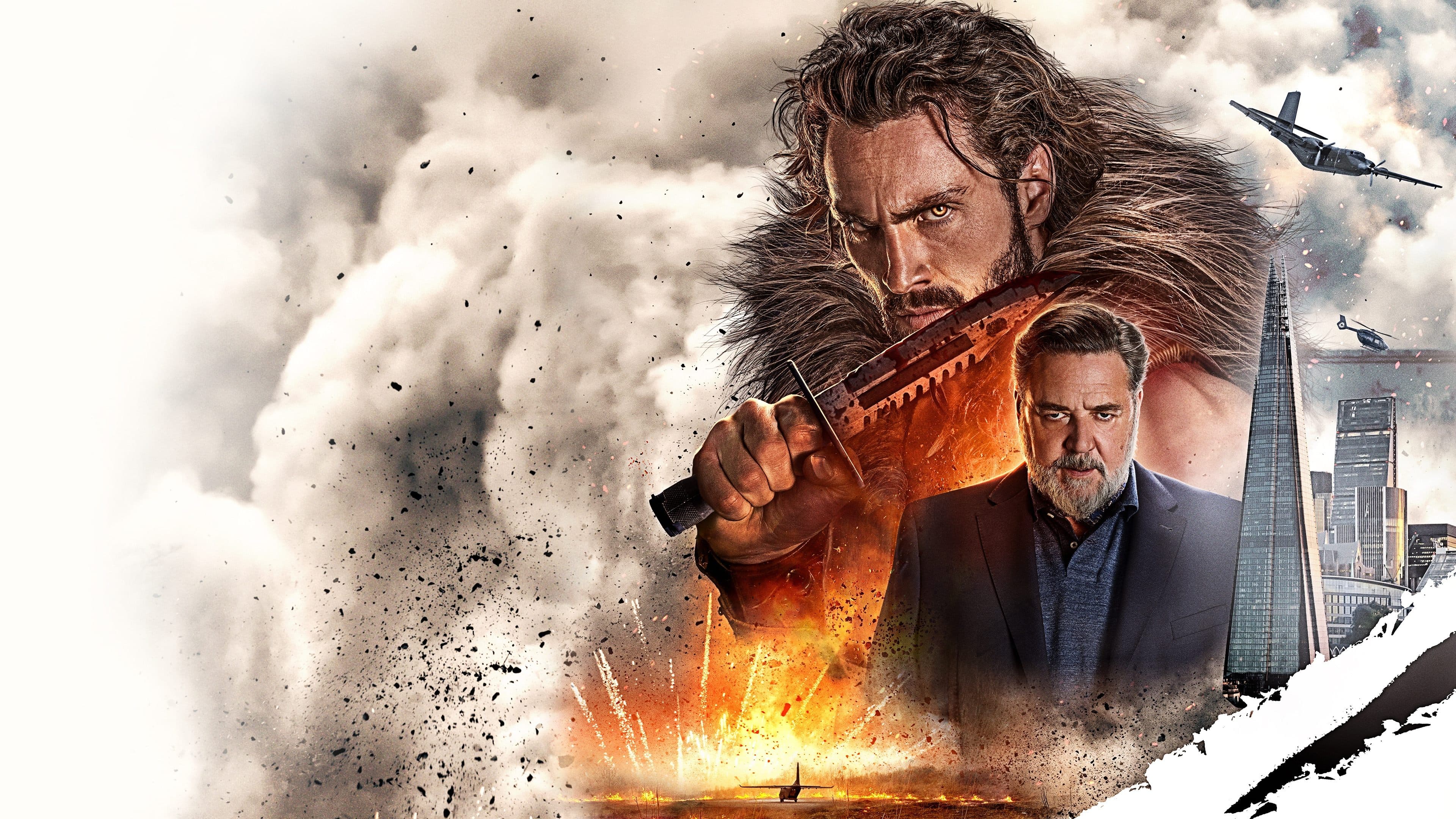 Póster oficial de la película Kraven el cazador en alta calidad HD 4K