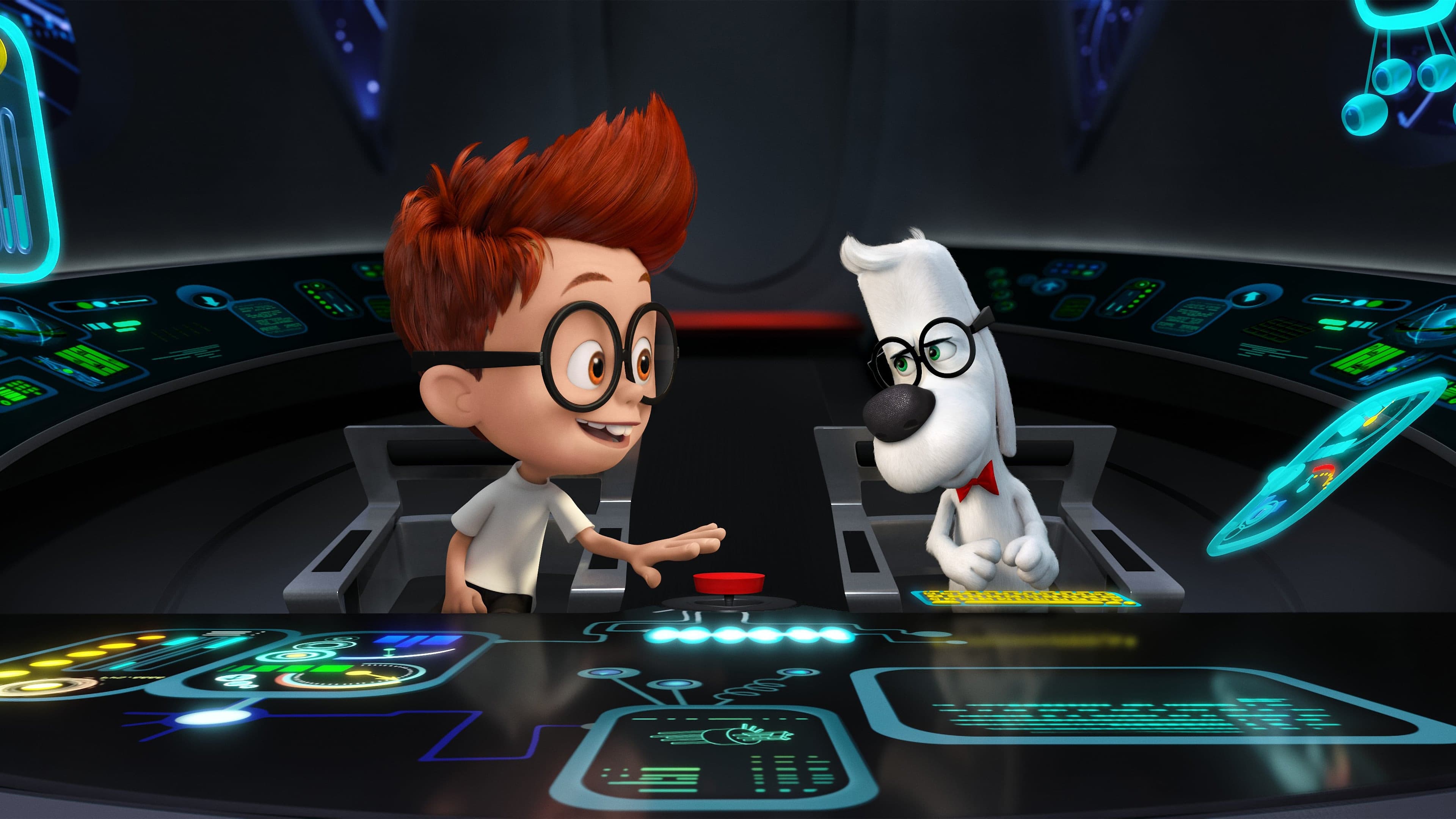 Póster oficial de la película Las aventuras de Peabody y Sherman en alta calidad HD 4K
