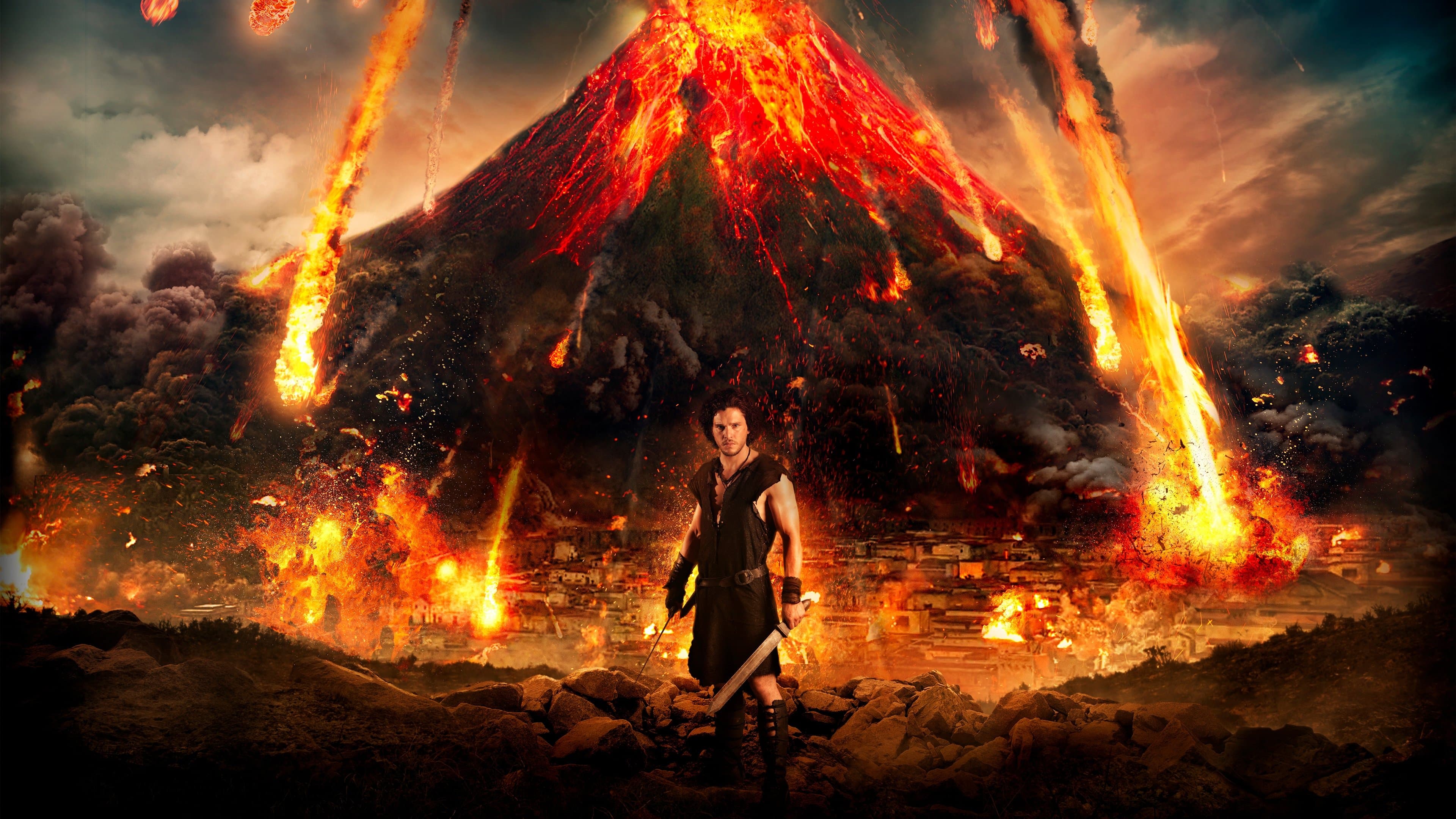 Póster oficial de la película Pompeya en alta calidad HD 4K