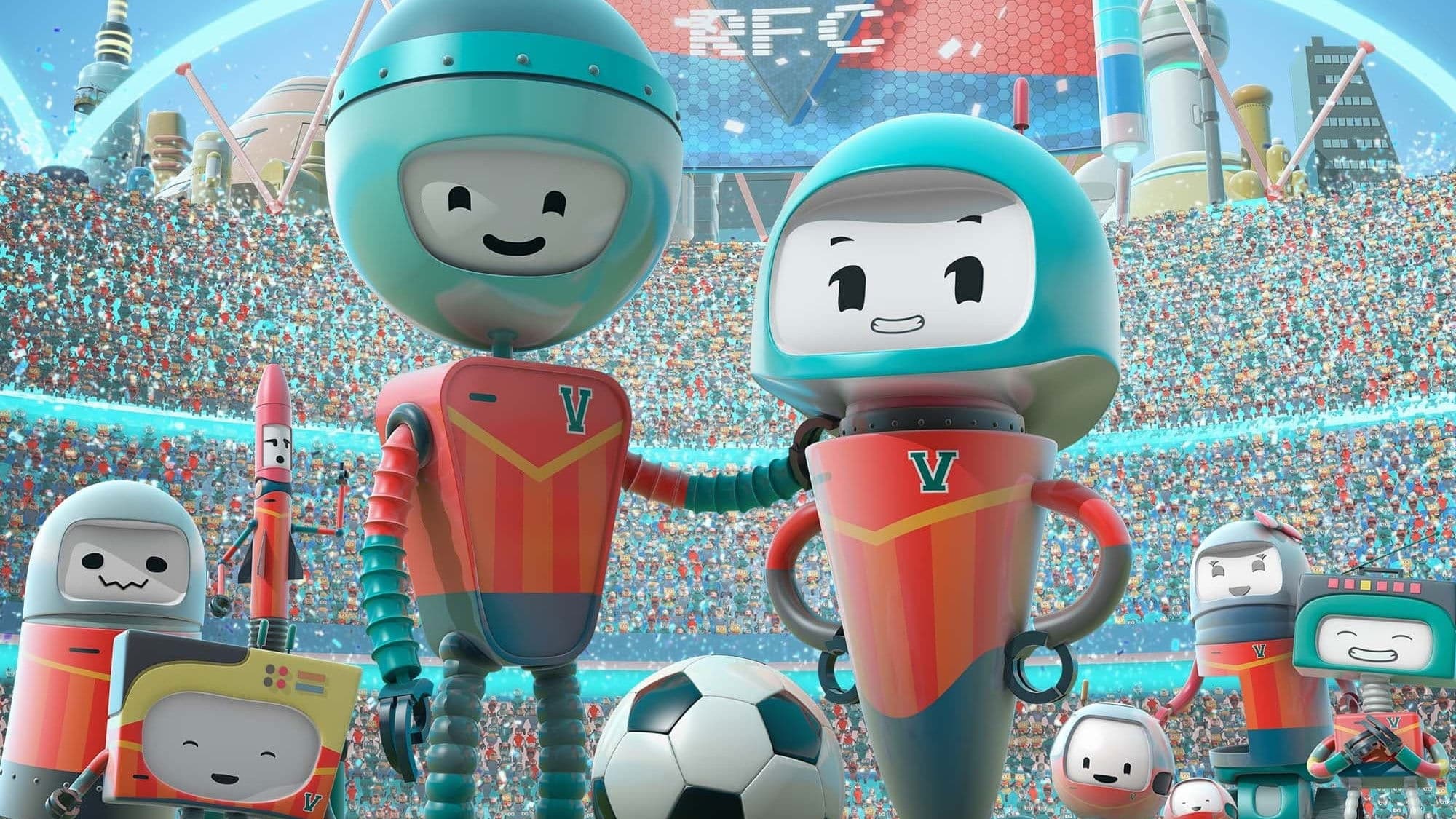 Póster oficial de la película Robotia, la película en alta calidad HD 4K