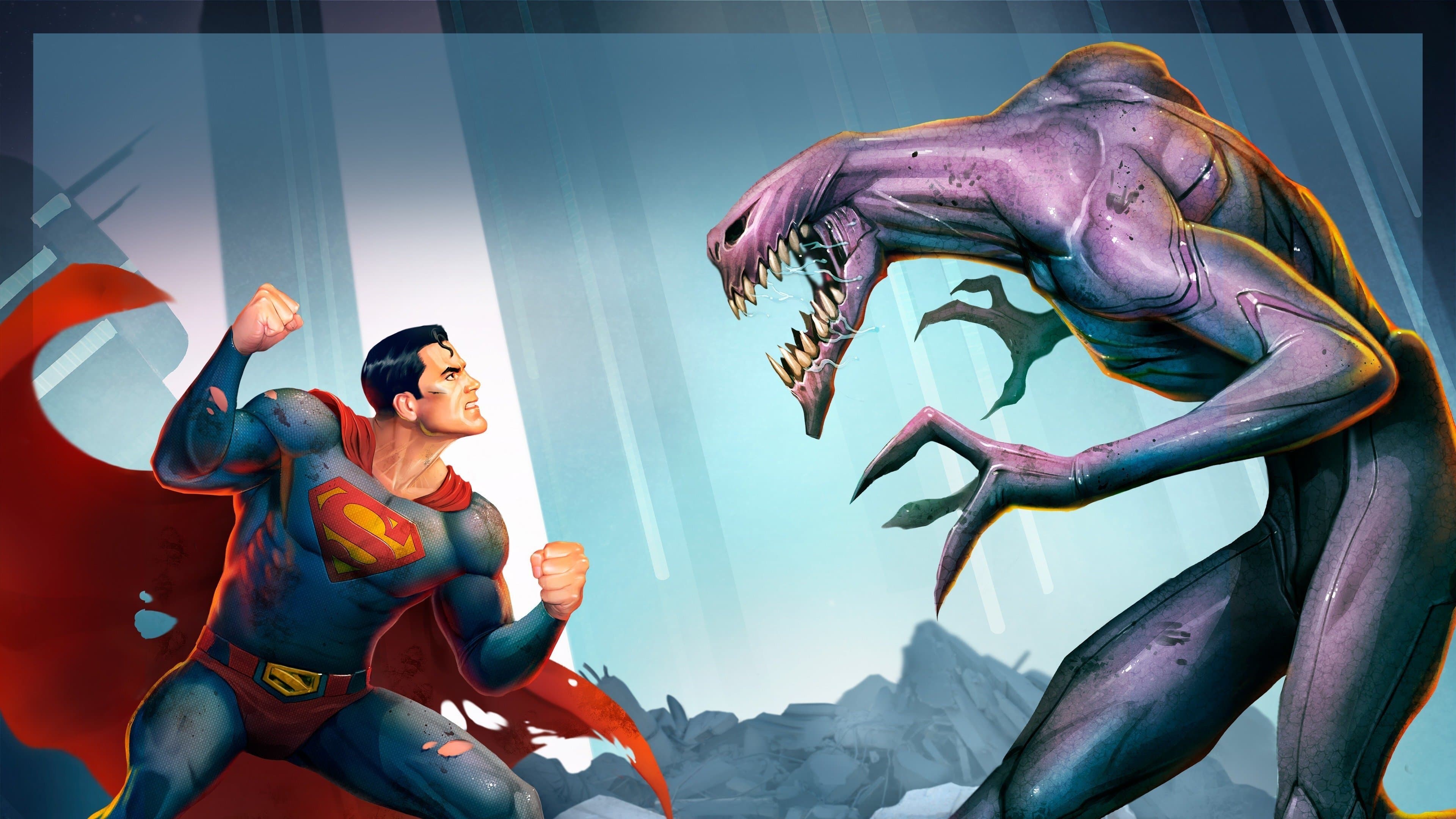 Póster oficial de la película Superman: Hombre del mañana en alta calidad HD 4K