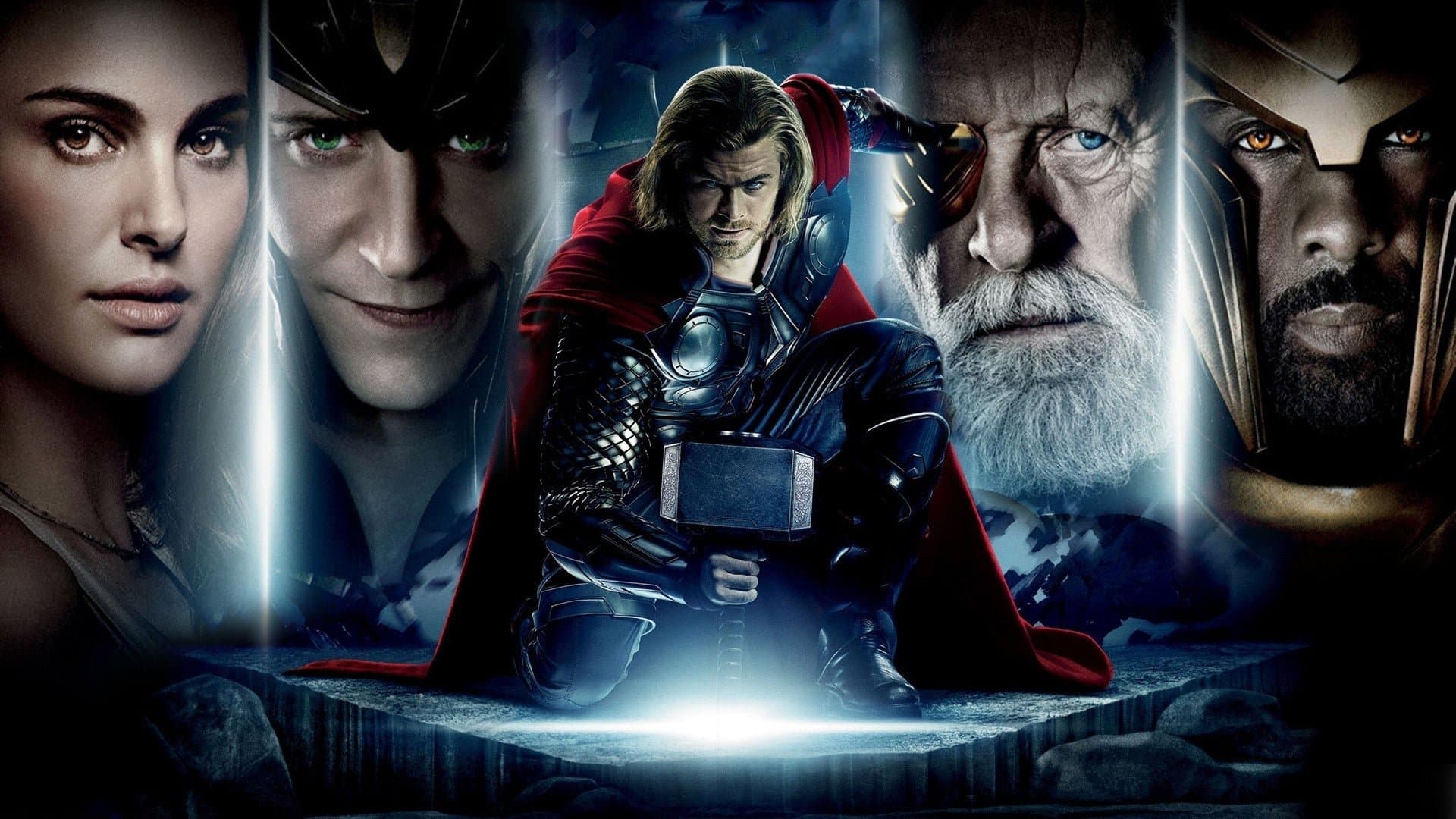 Póster oficial de la película Thor en alta calidad HD 4K