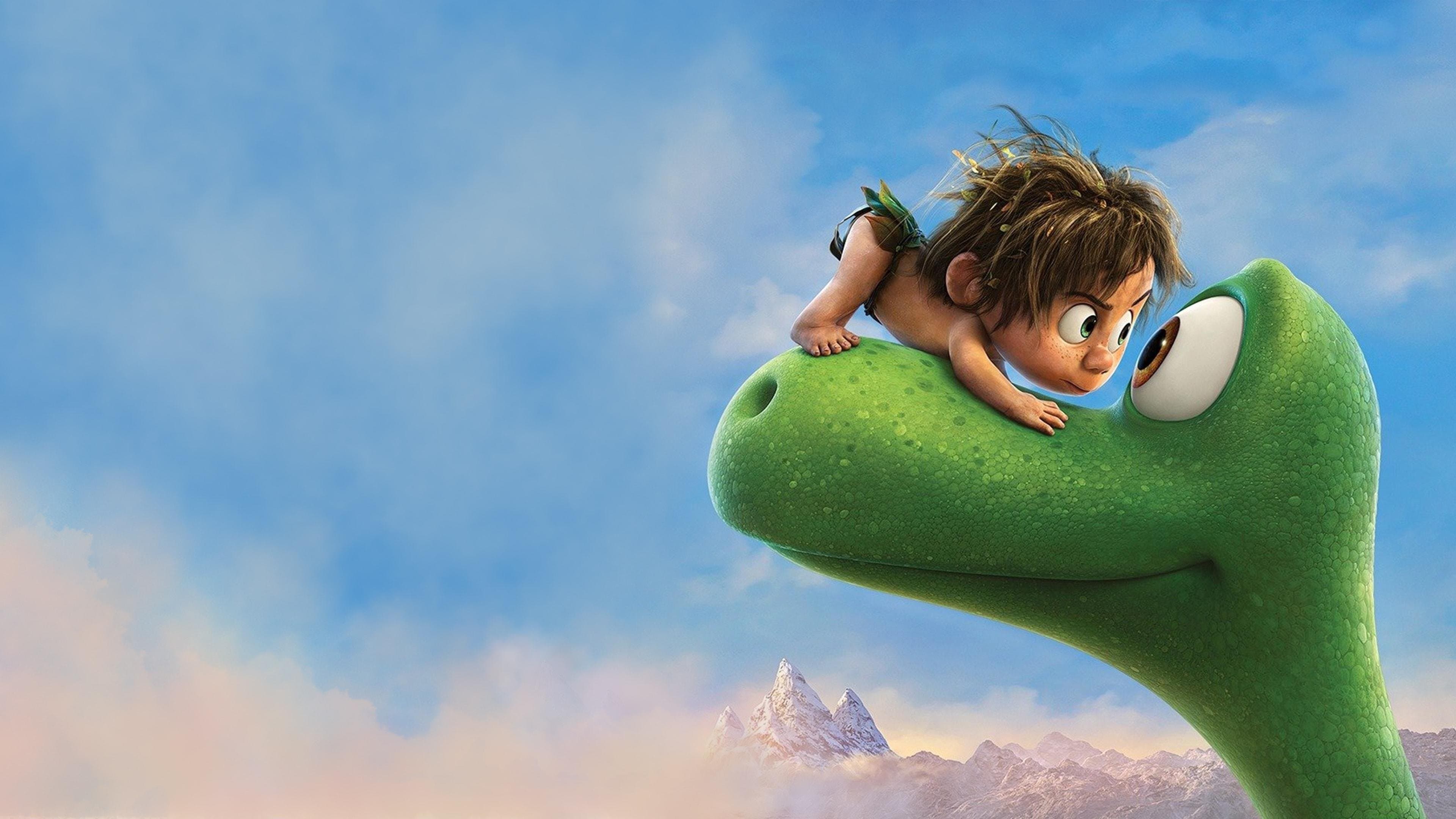 Póster oficial de la película Un gran dinosaurio en alta calidad HD 4K